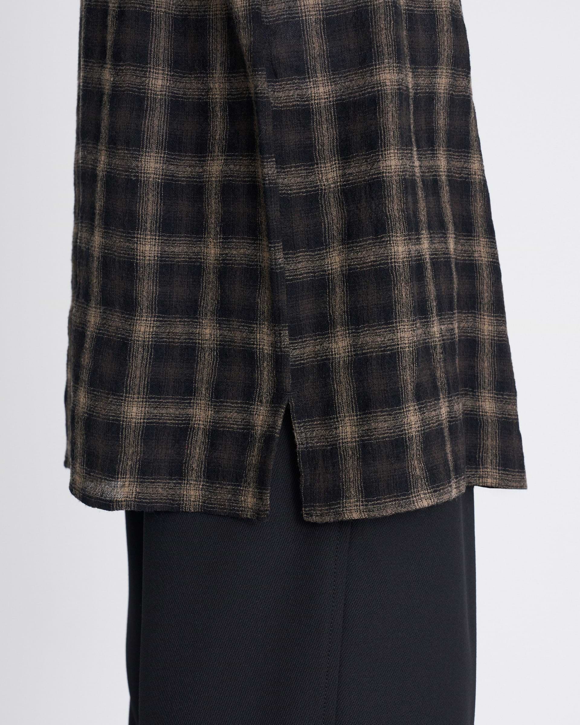 paratrait】ウールチェックシャツ – ファッションスナップストア