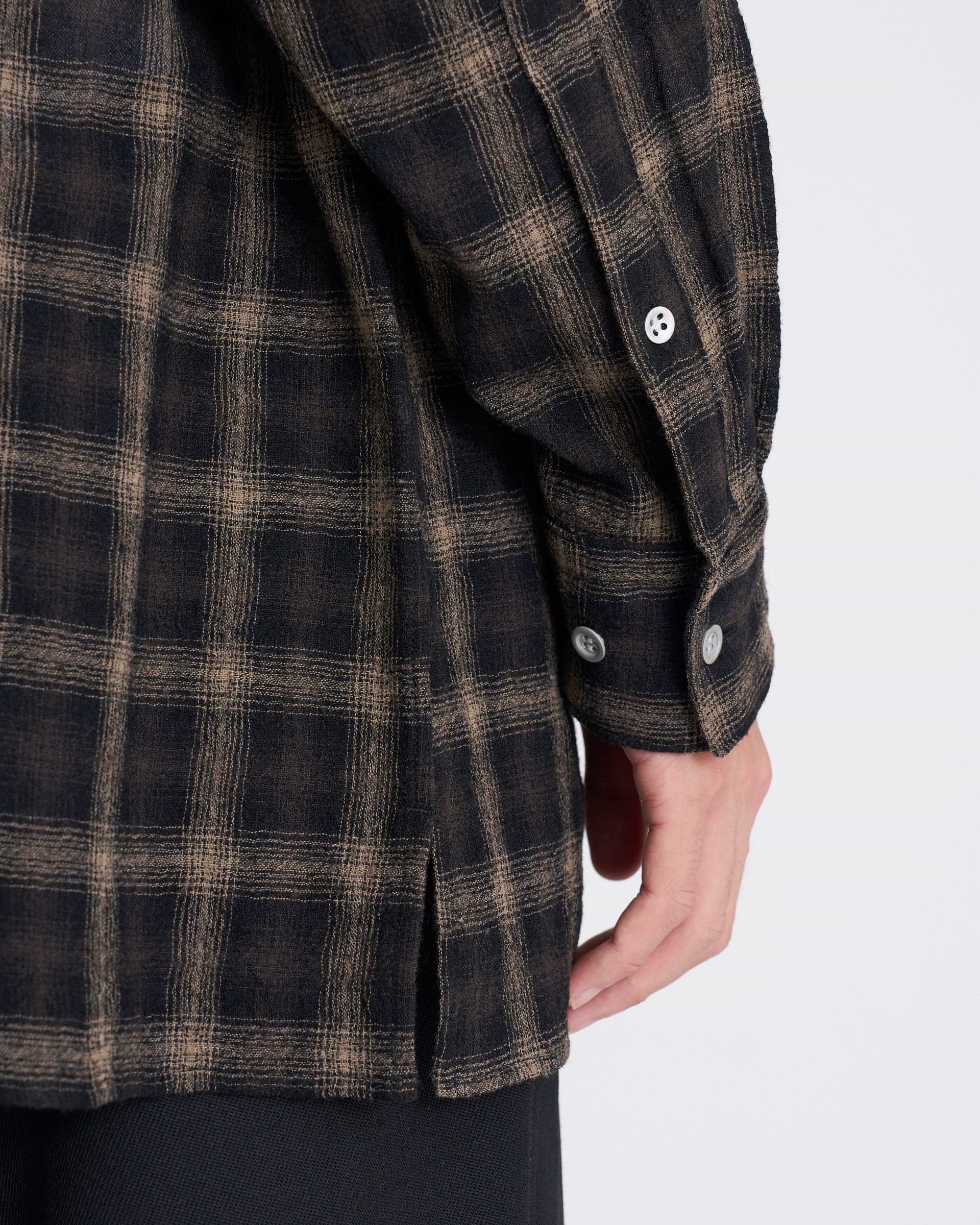 paratrait】ウールチェックシャツ – ファッションスナップストア