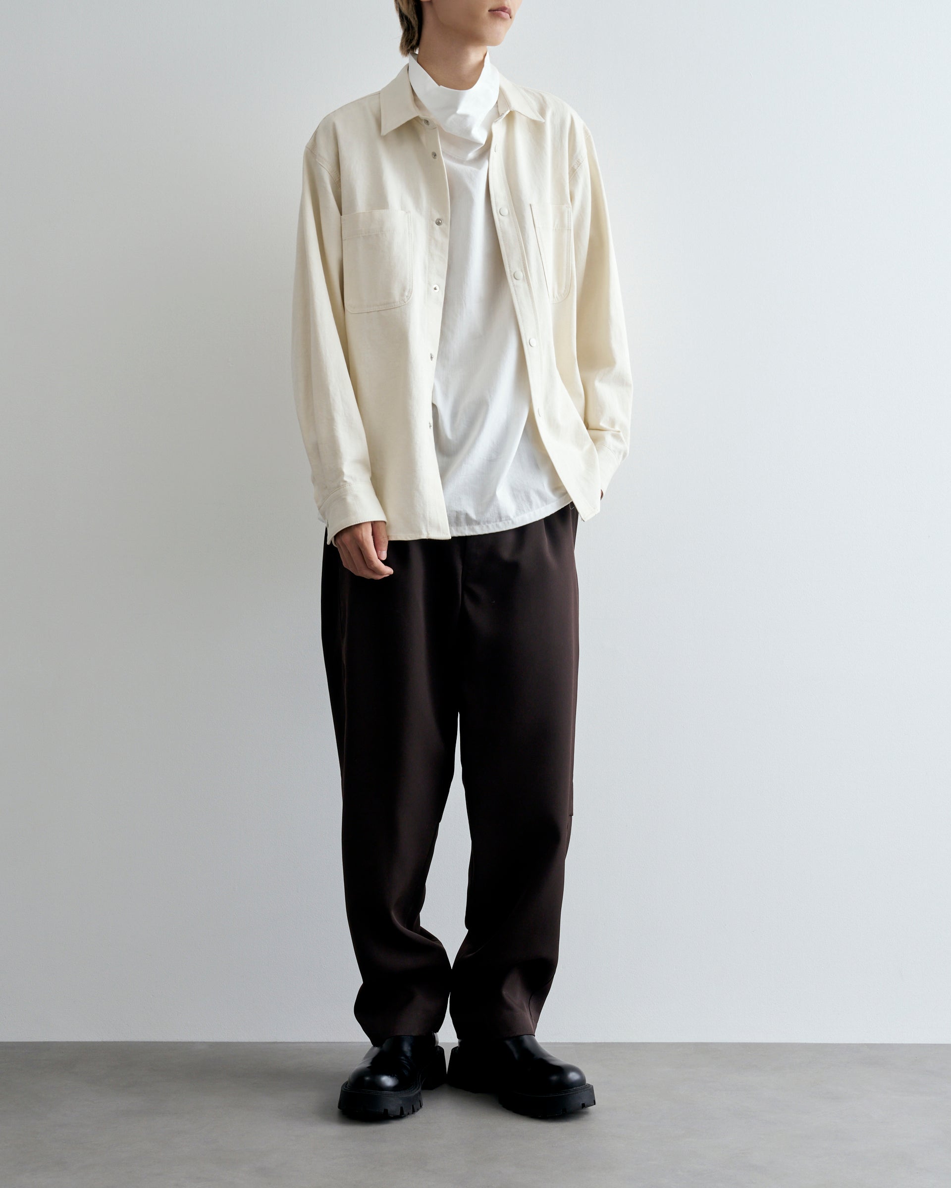 Nyaru様C5374 BOXスリットカットソー×ドローストリングパンツコーデ Nyaru様C5374 BOXスリットカットソー×ドローストリングパンツ