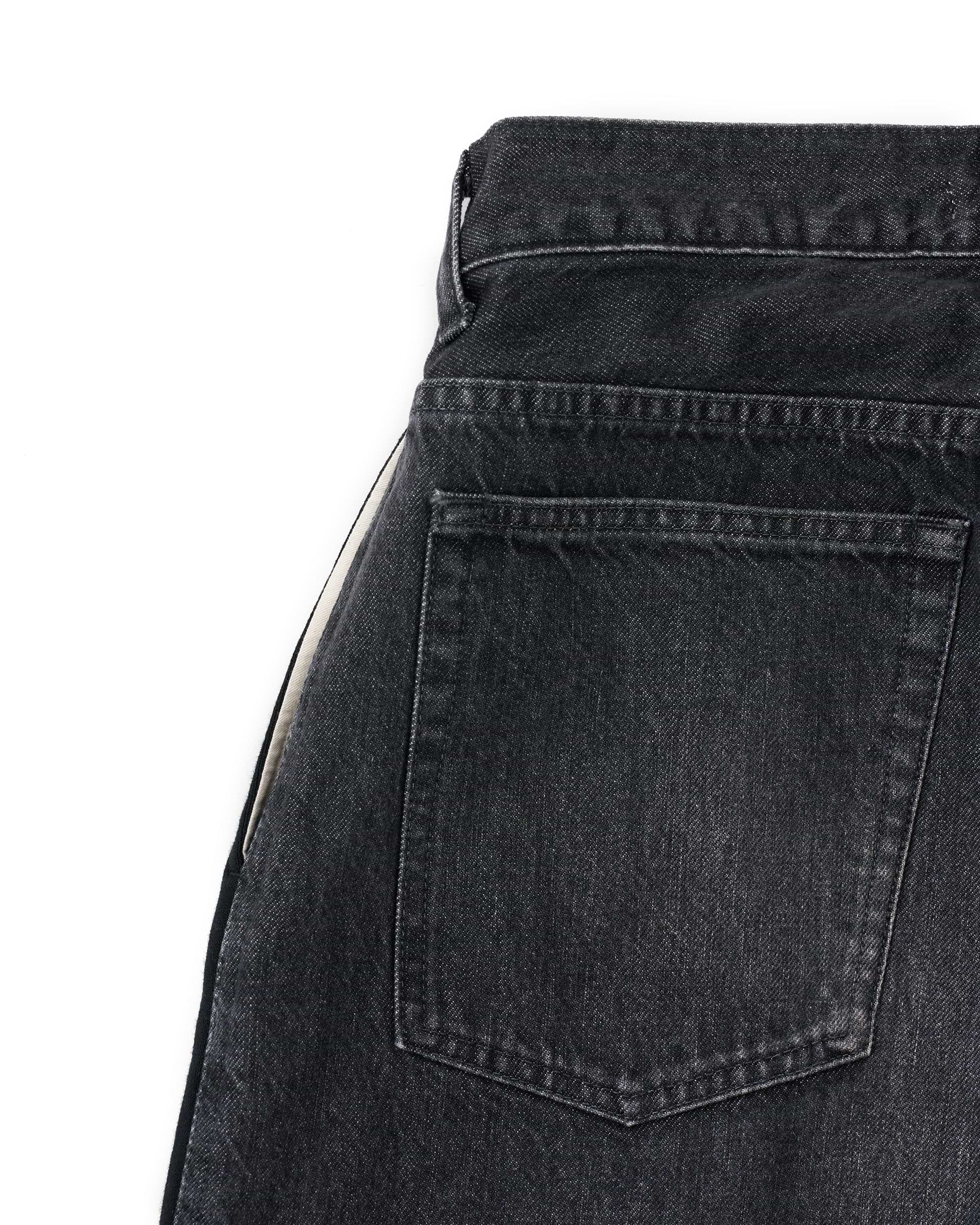 n.k atelier デニム・スウェットハイブリッドパンツ n.k atelier デニム・スウェットハイブリッドパンツ 伸縮性