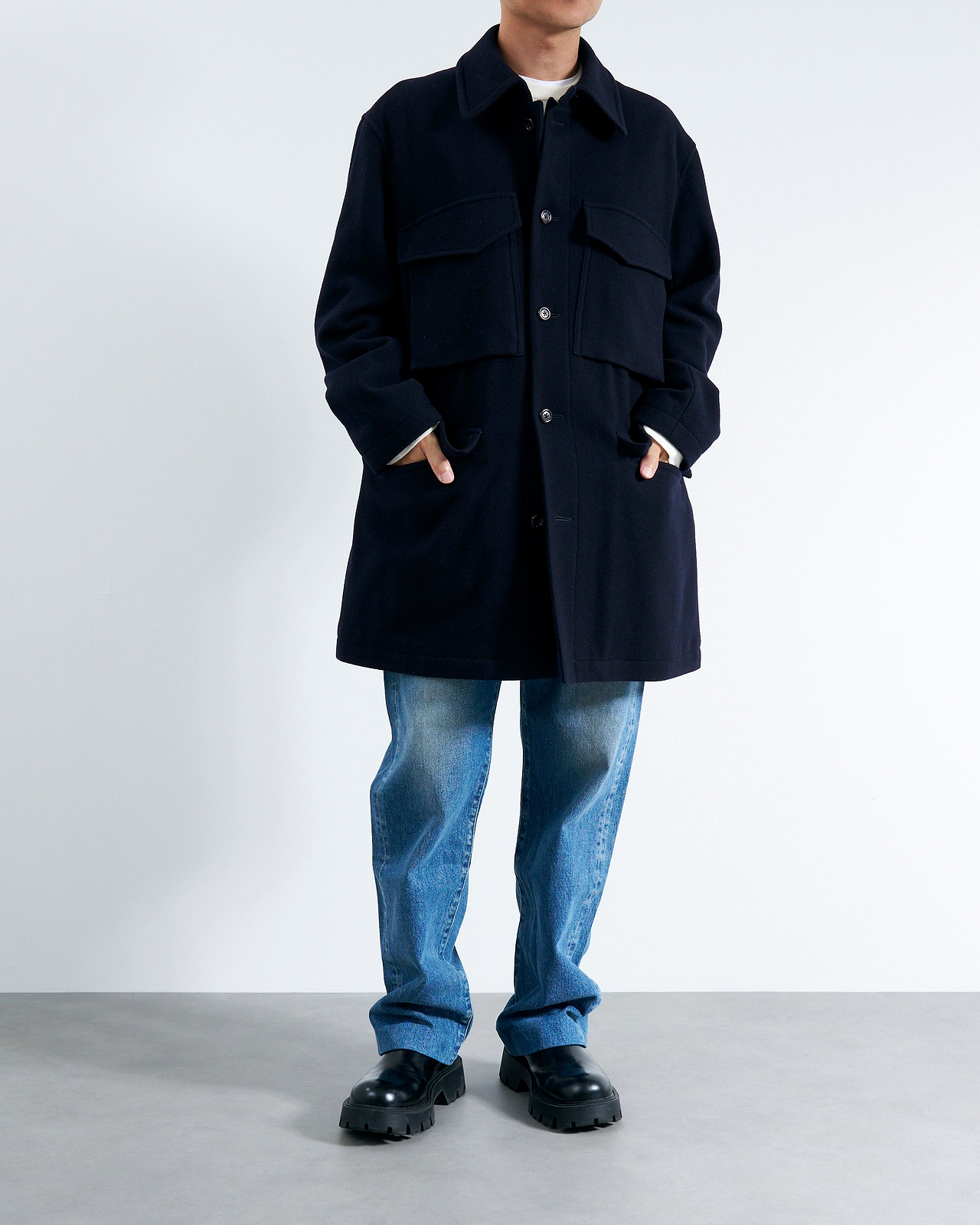 着用サイズ30／身長173cm（スタッフスナップ）