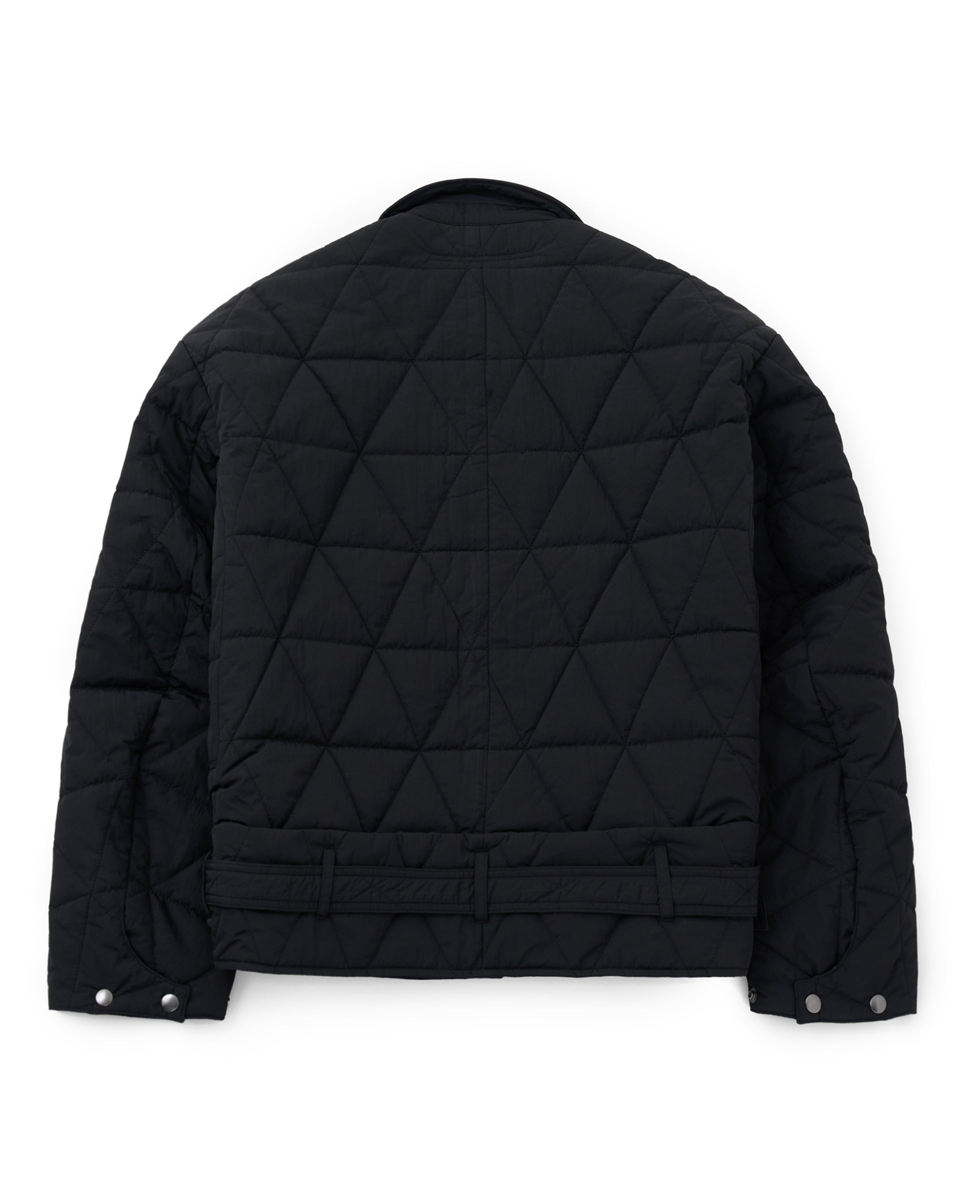 Tamme】ナイロンキルティングA-2ブルゾン ブラック | 日本製 フライト