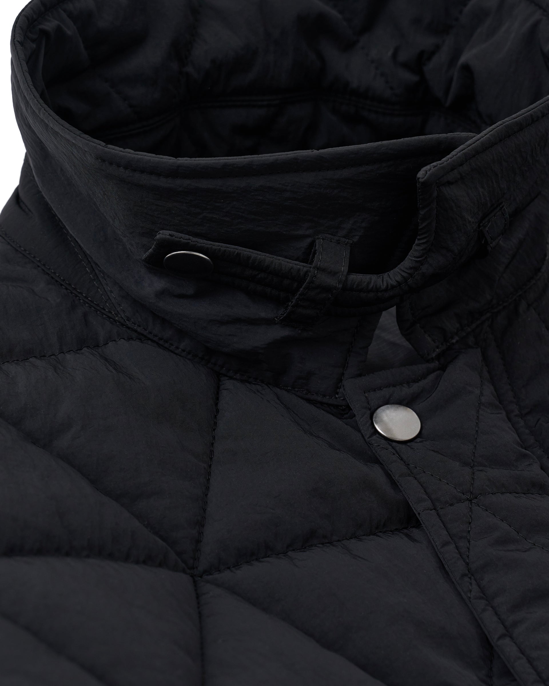 Tamme】ナイロンキルティングA-2ブルゾン ブラック | 日本製 フライト