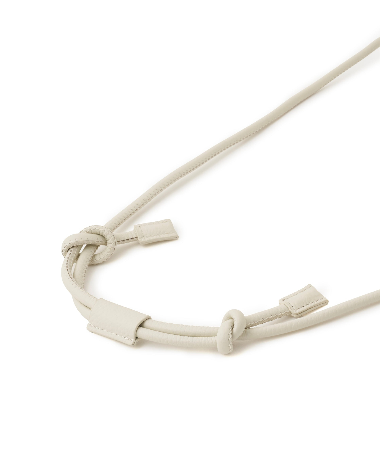 デタッチャブルストラップ付レザーマイクロバッグ