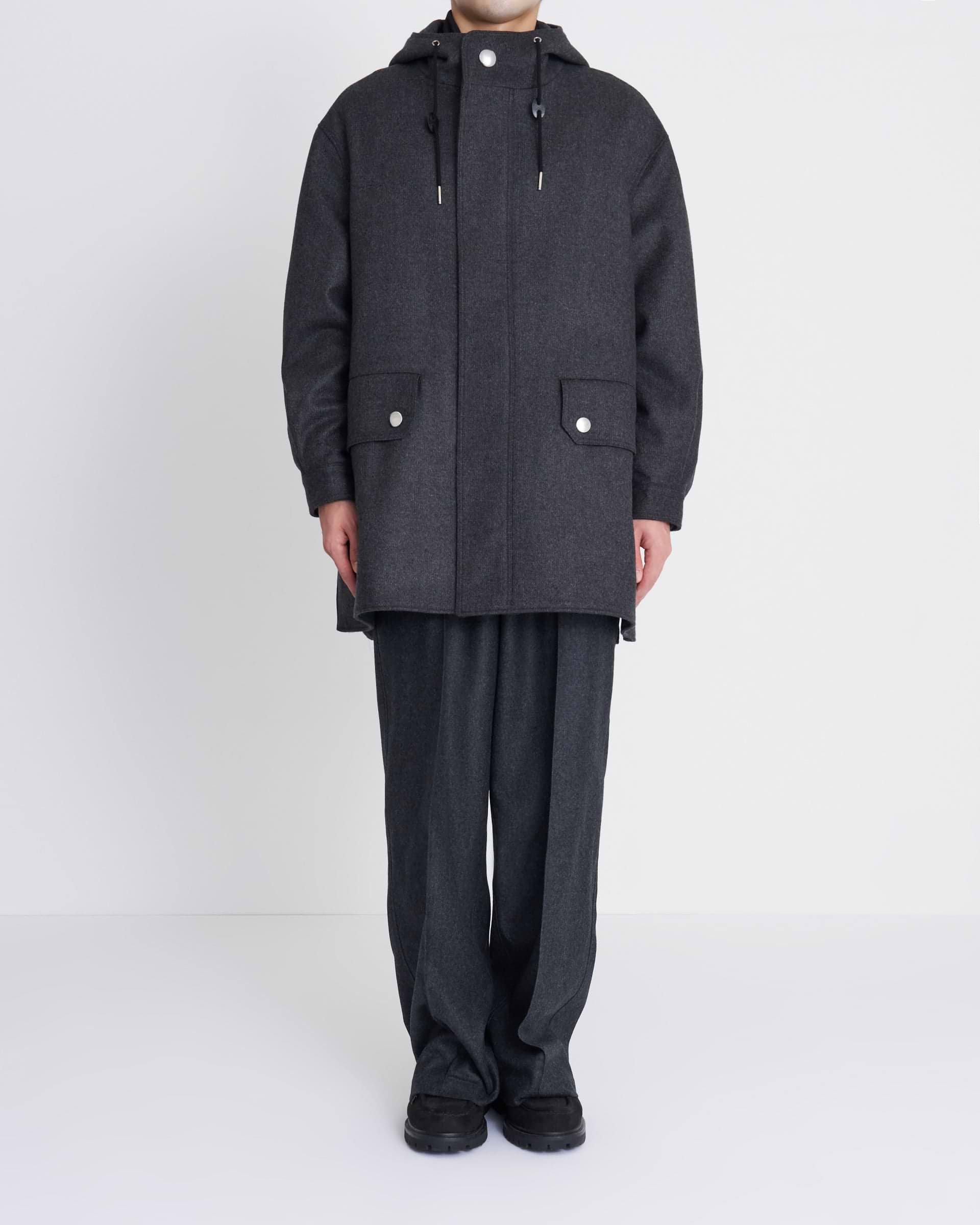 THE RERACS×1LDK×F/STORE＞フレンチAラインパーカー（ロング