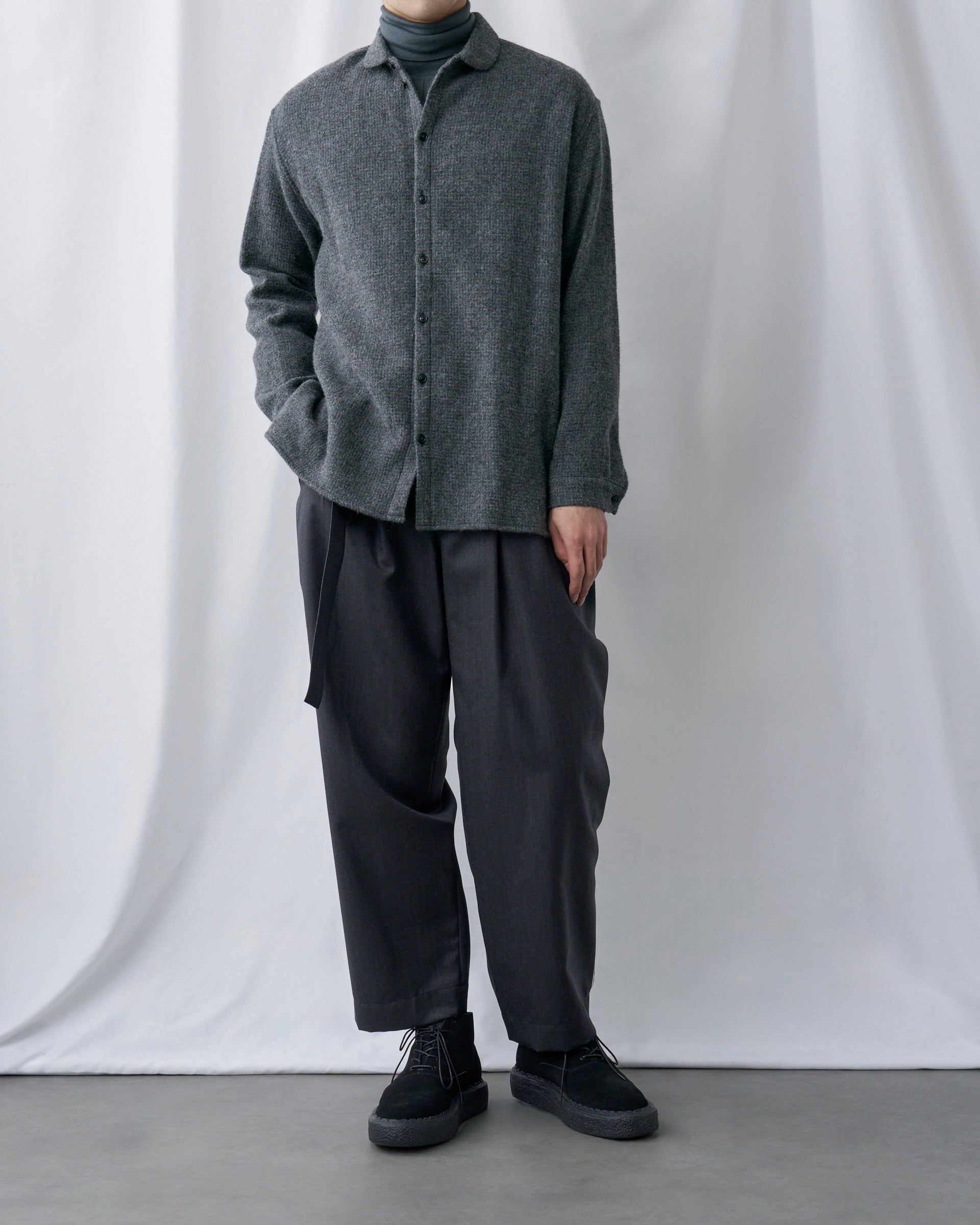 SEEALL MANCHESTER PANTS サイズ3 SEEALL】マンチェスターパンツ ブラック | 日本製 パンツ | F/STORE