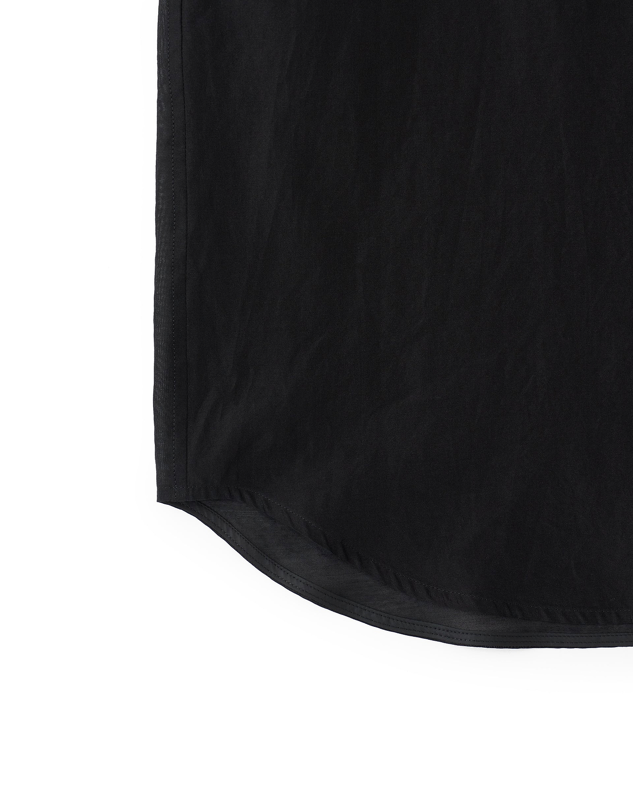 【26SS】ディープVネックコットンシルクシャツ