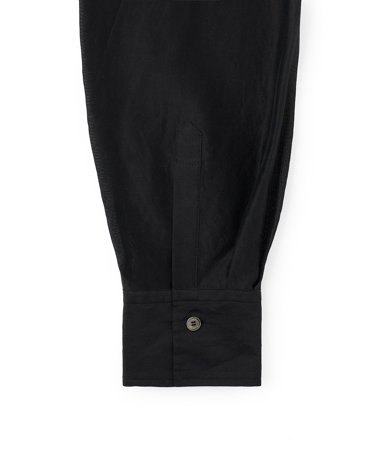 【26SS】ディープVネックコットンシルクシャツ