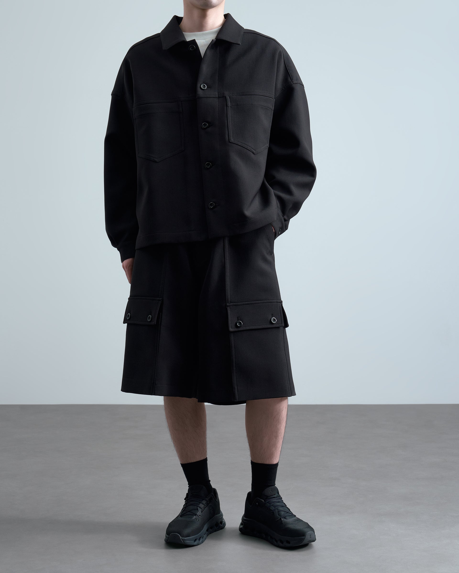 UJOH】クロップドボックスブルゾン – ファッションスナップストア