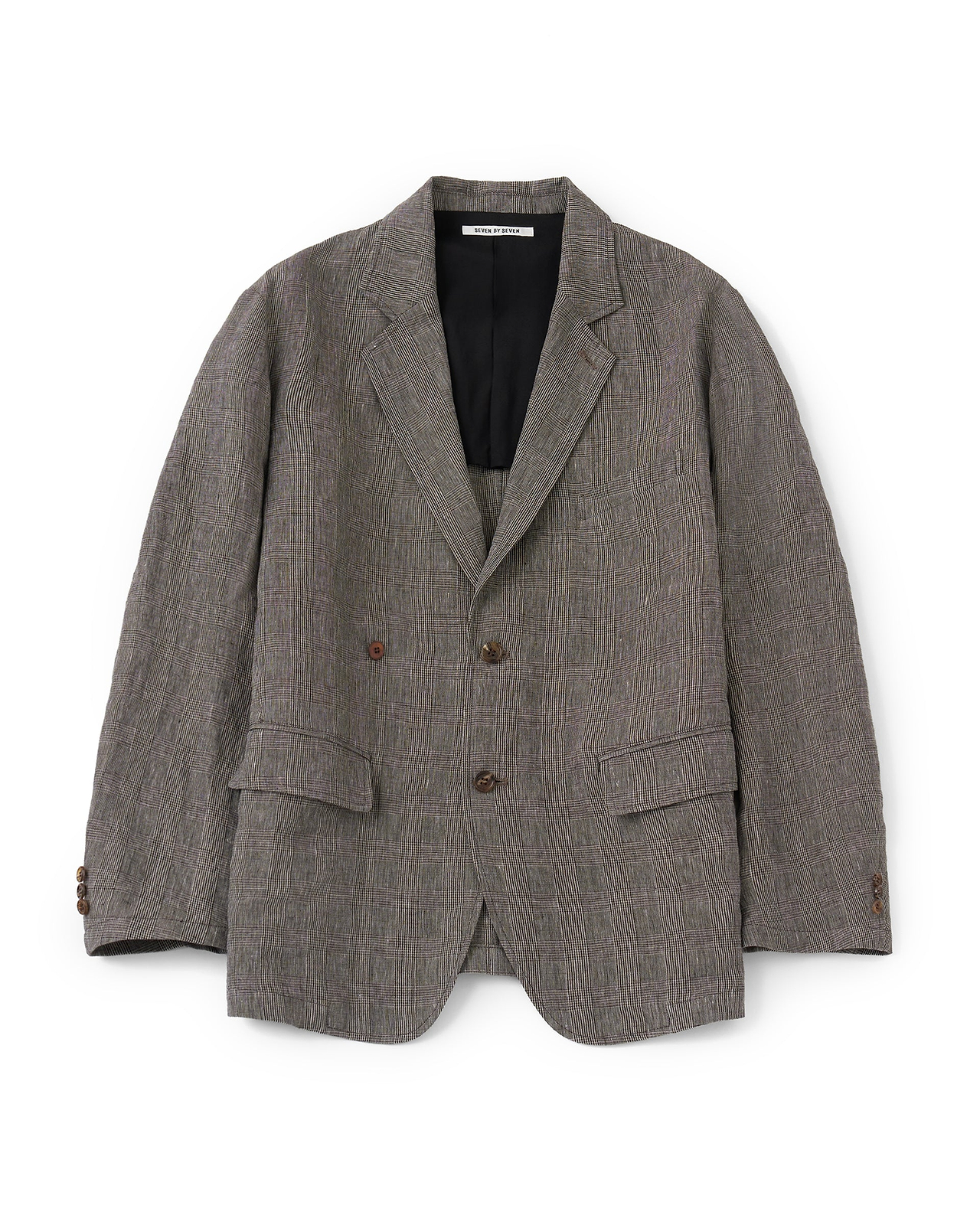 【26SS】イレギュラーダブルブレストテーラードジャケット