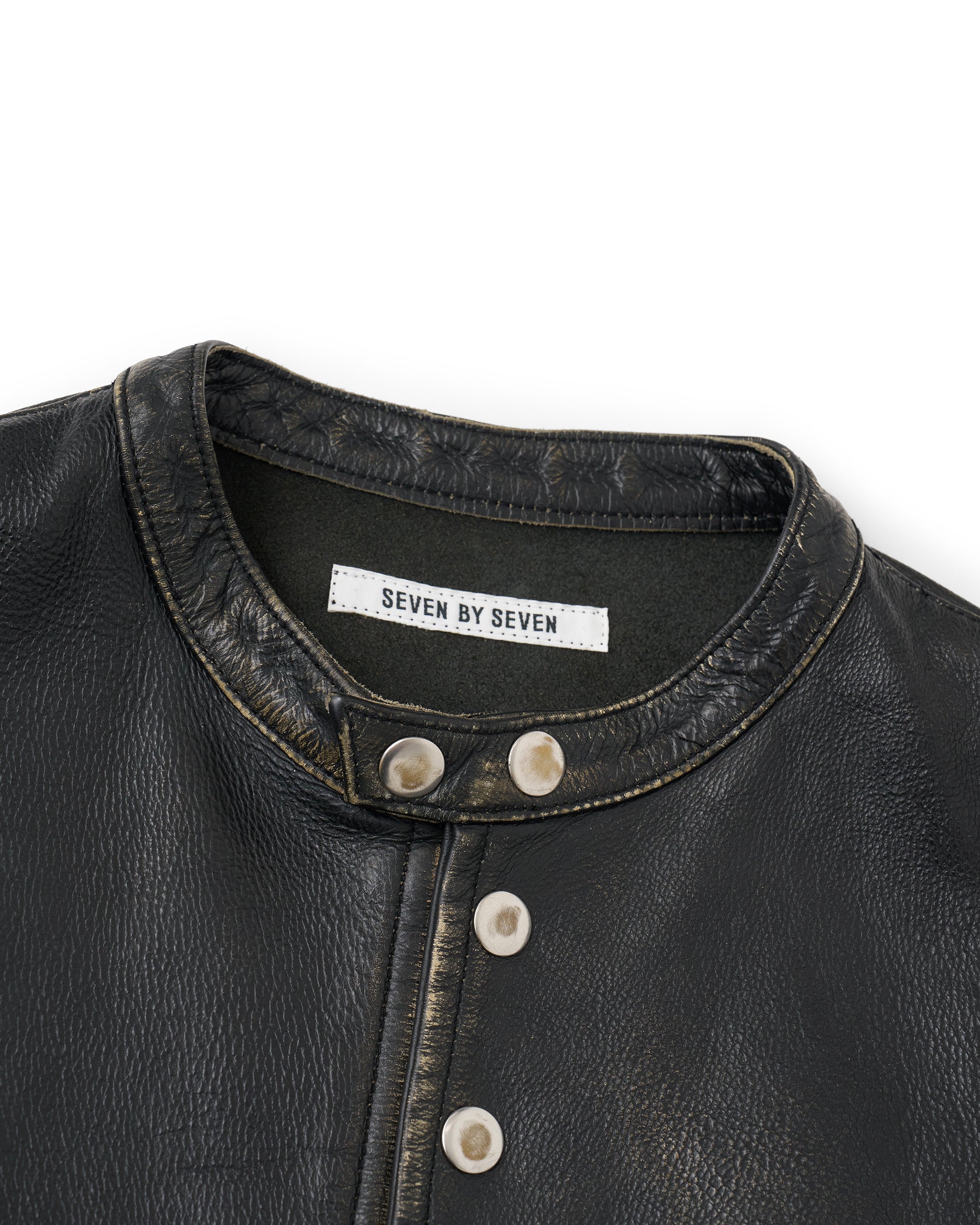 SEVEN BY SEVEN】レザーライダースジャケット – ファッションスナップ