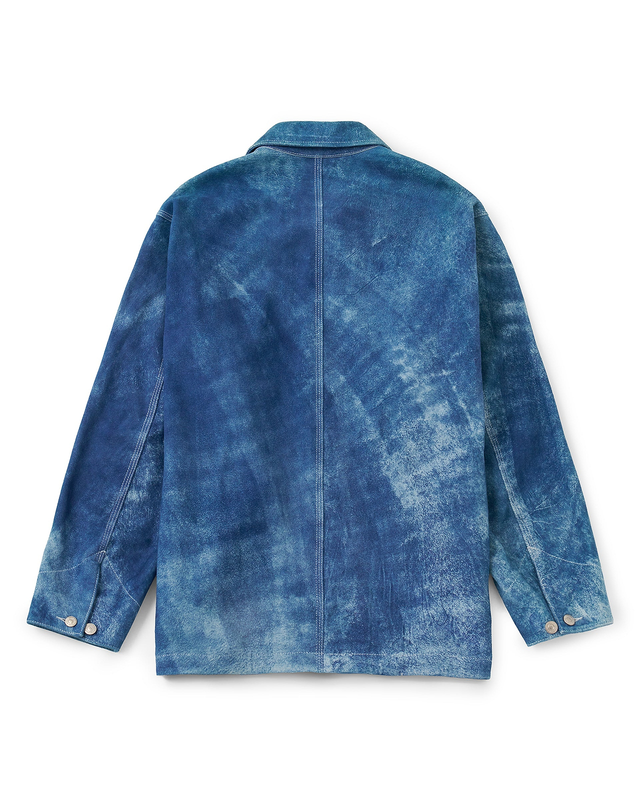 【26SS】レザーカバーオールジャケット