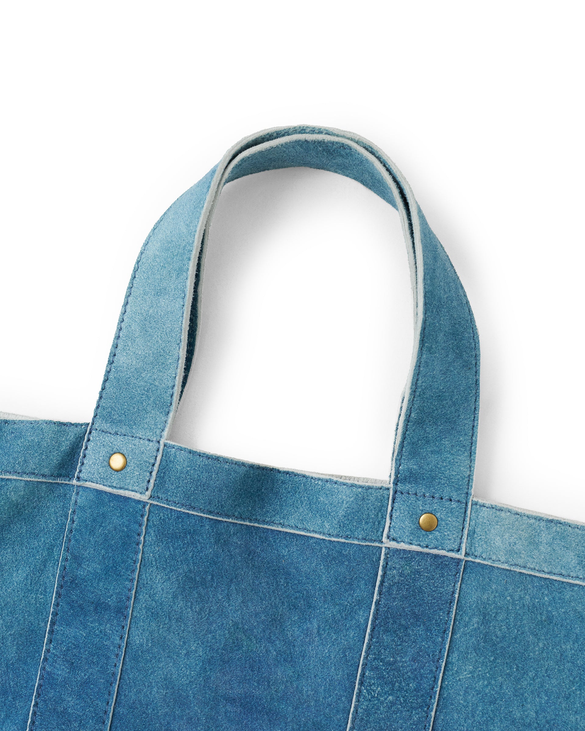 SEVEN BY SEVEN】レザートートバッグ（ゴートスエードアンティーク