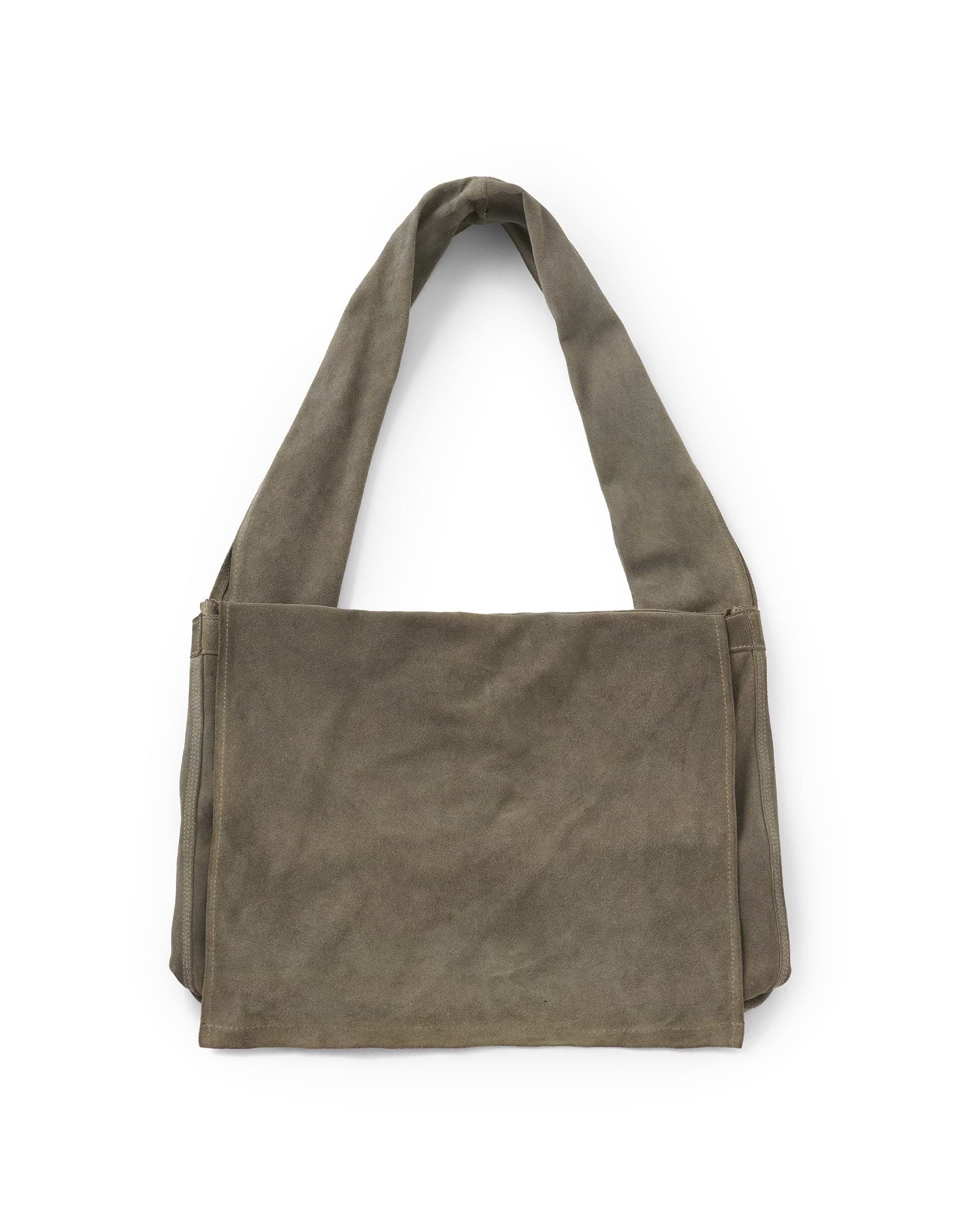 SEVEN BY SEVEN】レザーショルダーバッグ（カウスプリットレザー