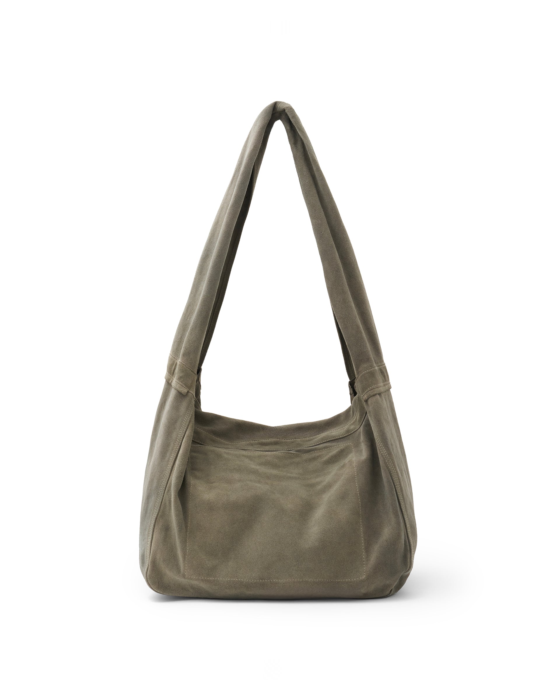 SEVEN BY SEVEN】レザーショルダーバッグ（カウスプリットレザー