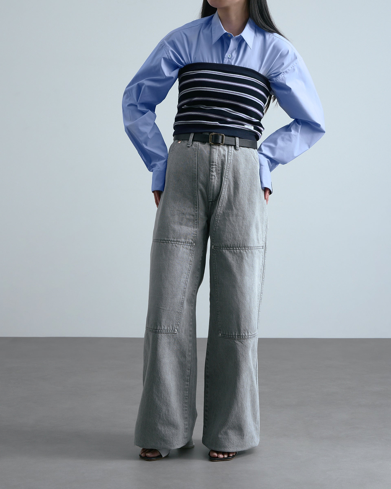 着用サイズ26／身長165cm（スタッフスナップ）