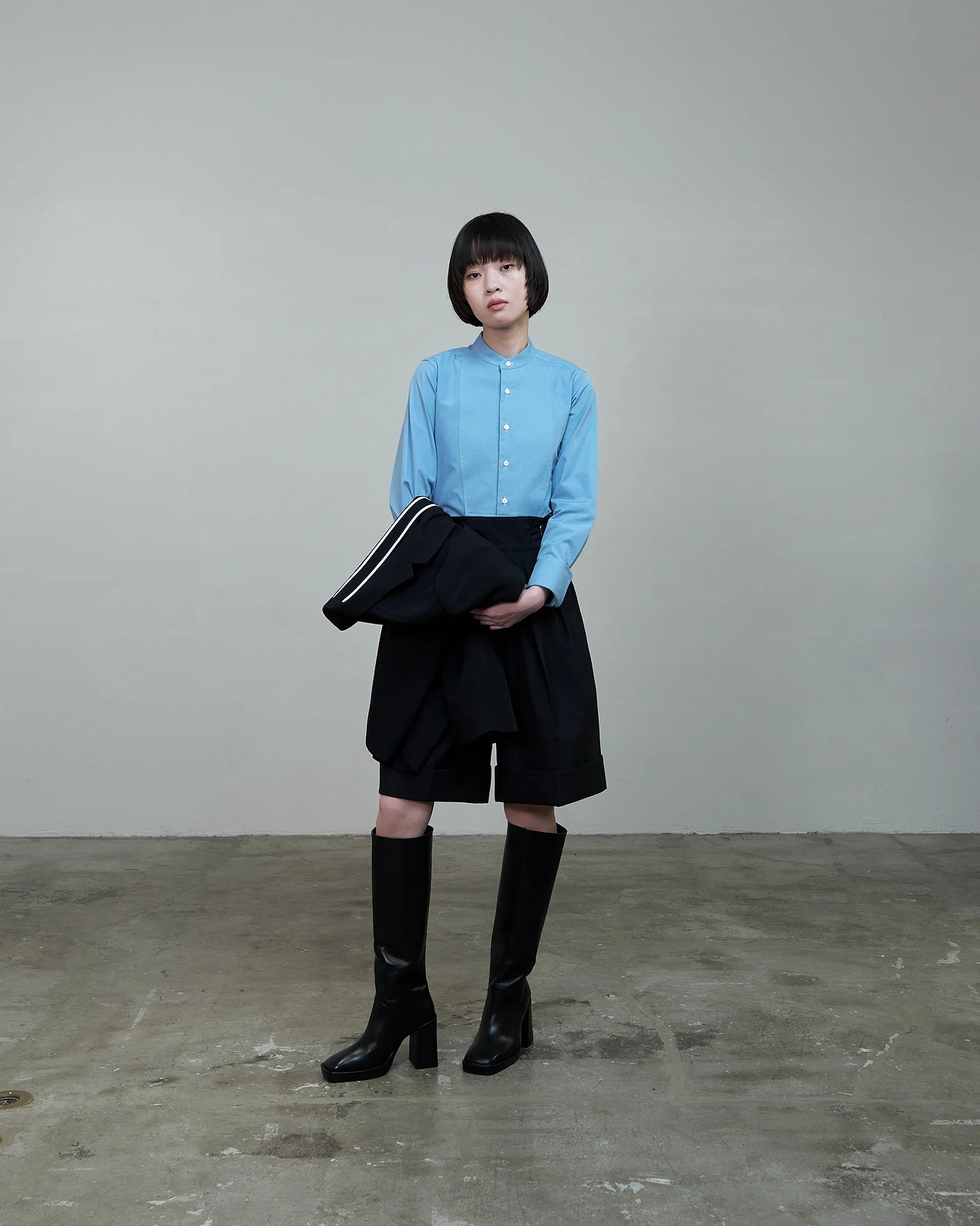 THE RERACS スカート風ショートパンツ THE RERACS / RAYERED SKIRT SHORTS -SAND STONE- | LA VILLA ROUGE