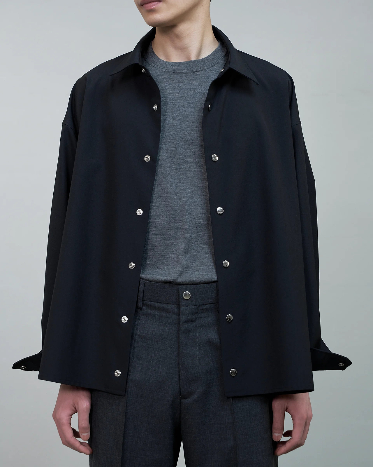 THE RERACS×1LDK×F/STORE＞バルーンカーディガンシャツ | コラボ 26SS