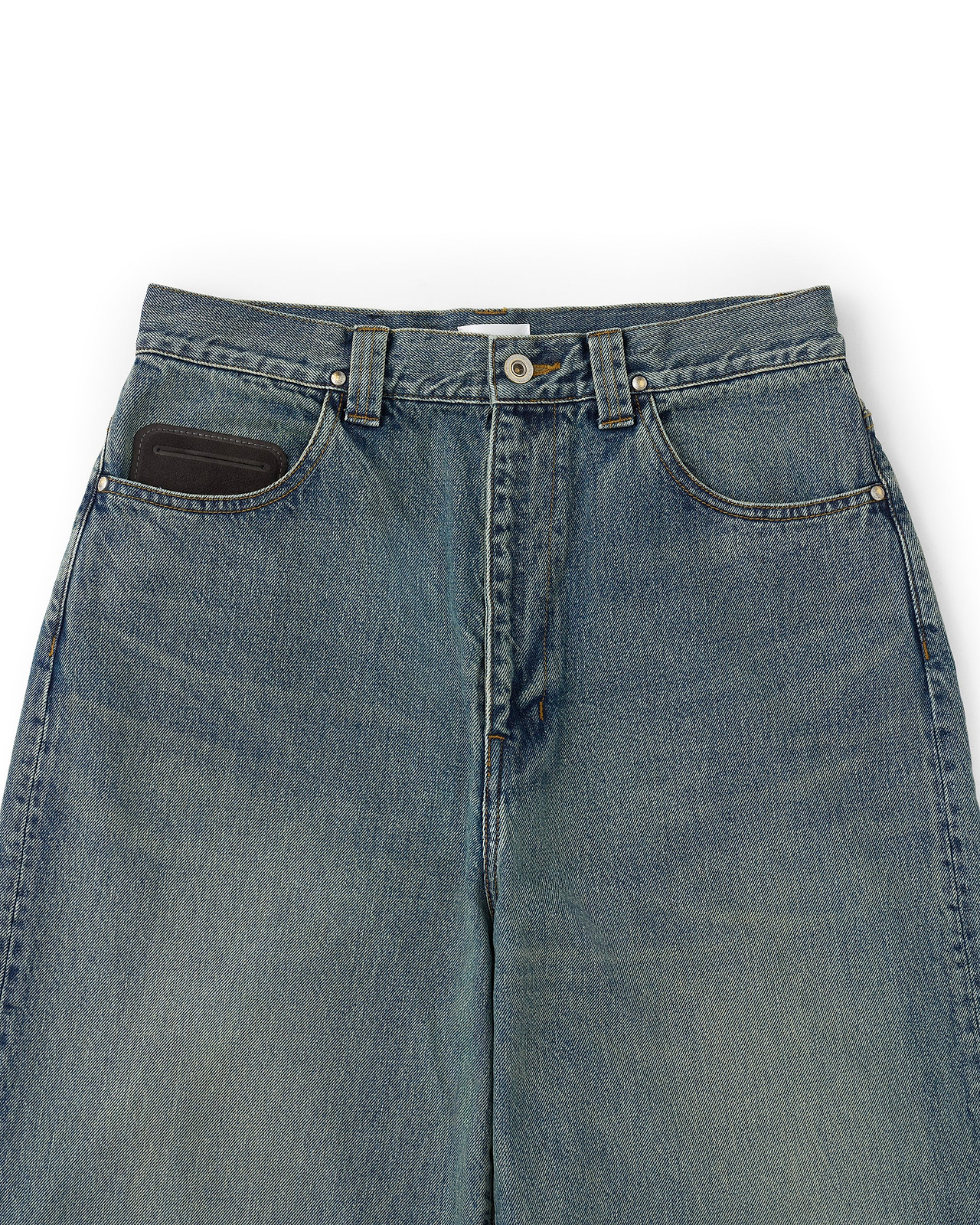 【26SS】マッドパイプデニムパンツ