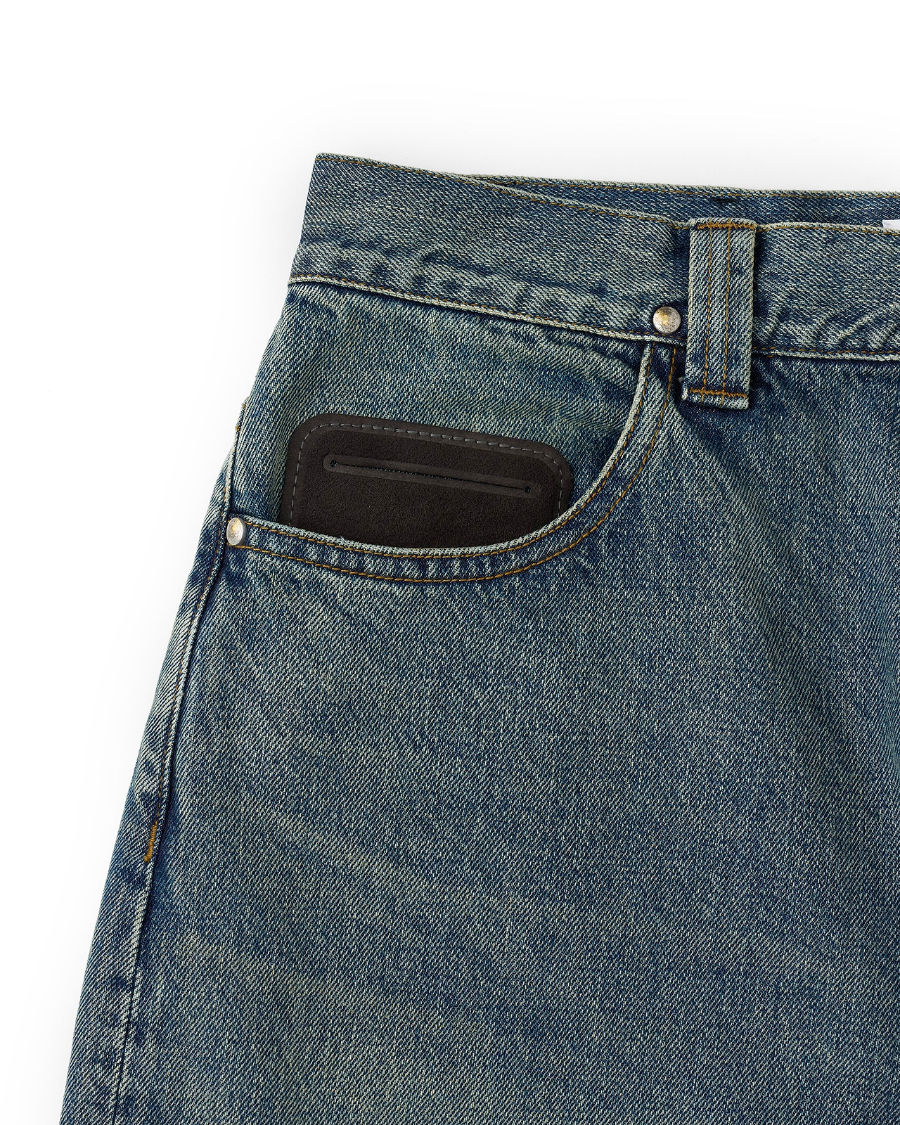 【26SS】マッドパイプデニムパンツ