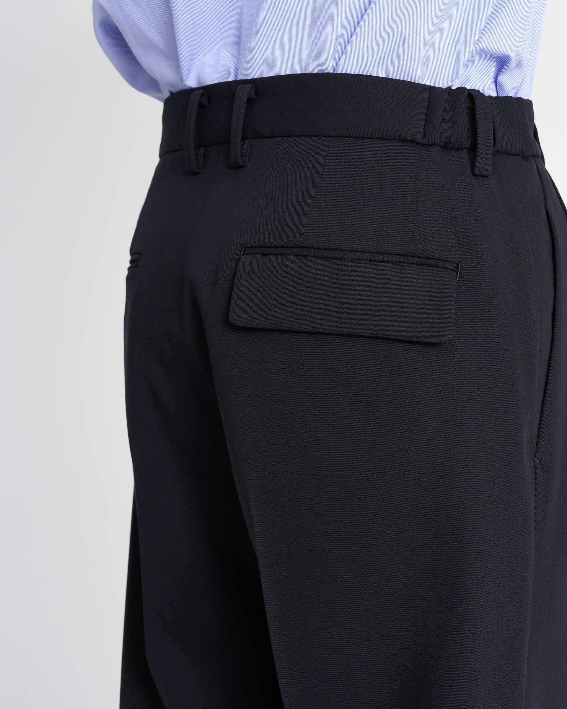 IRENISA】ツータックワイドトラウザーズ – ファッションスナップストア