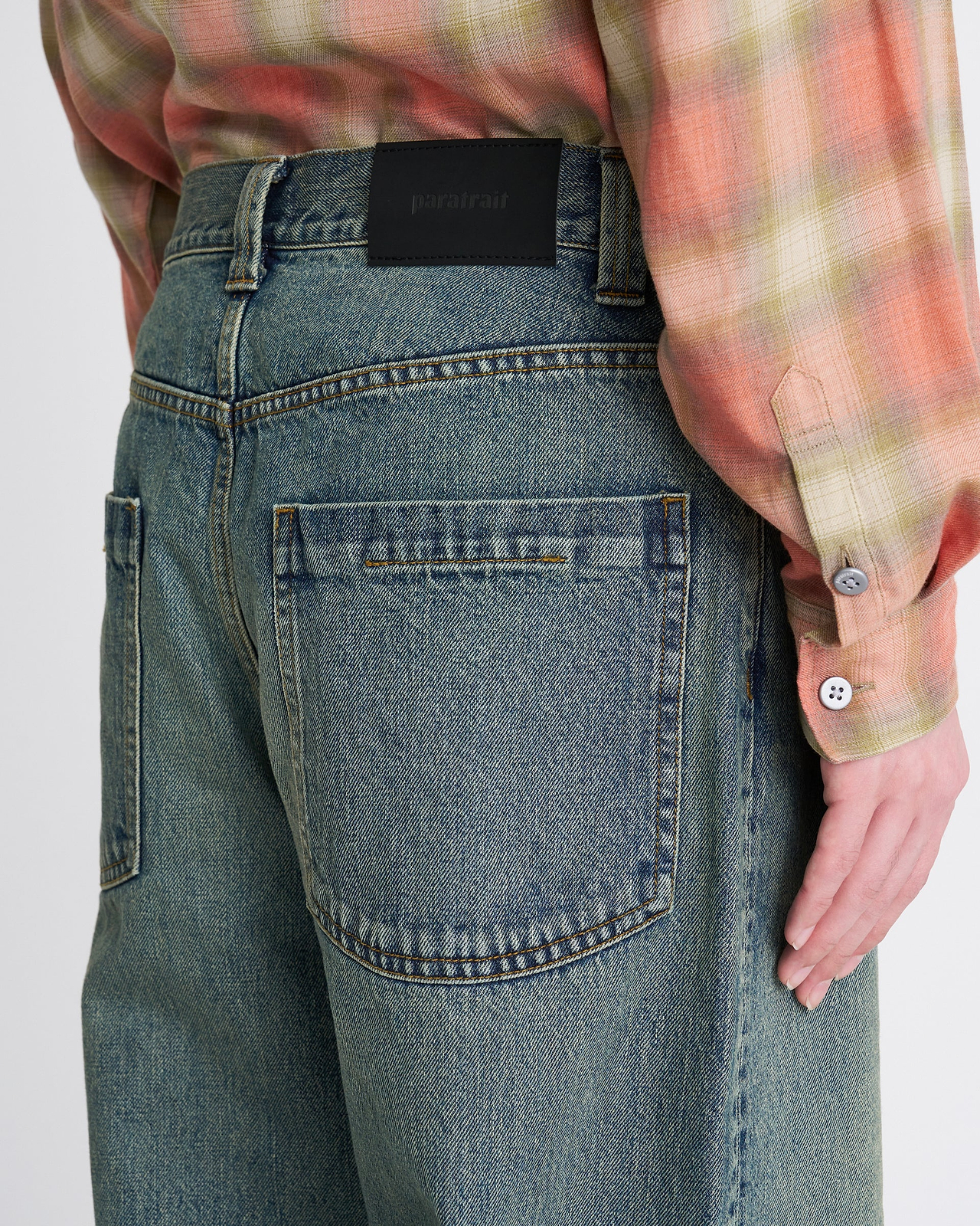 【26SS】マッドパイプデニムパンツ