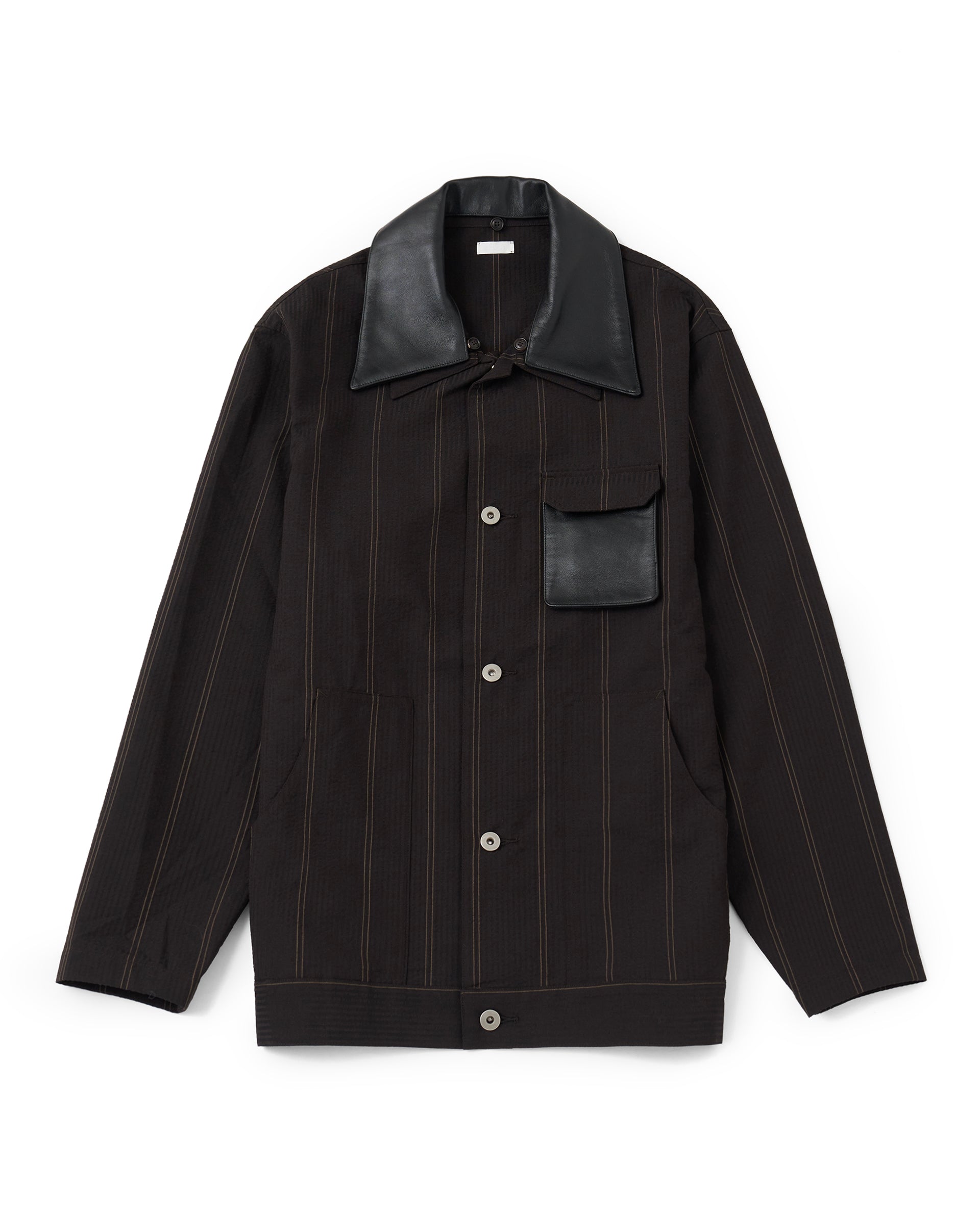 SEEALL】コンバーチブルカラーワークジャケット – ファッション