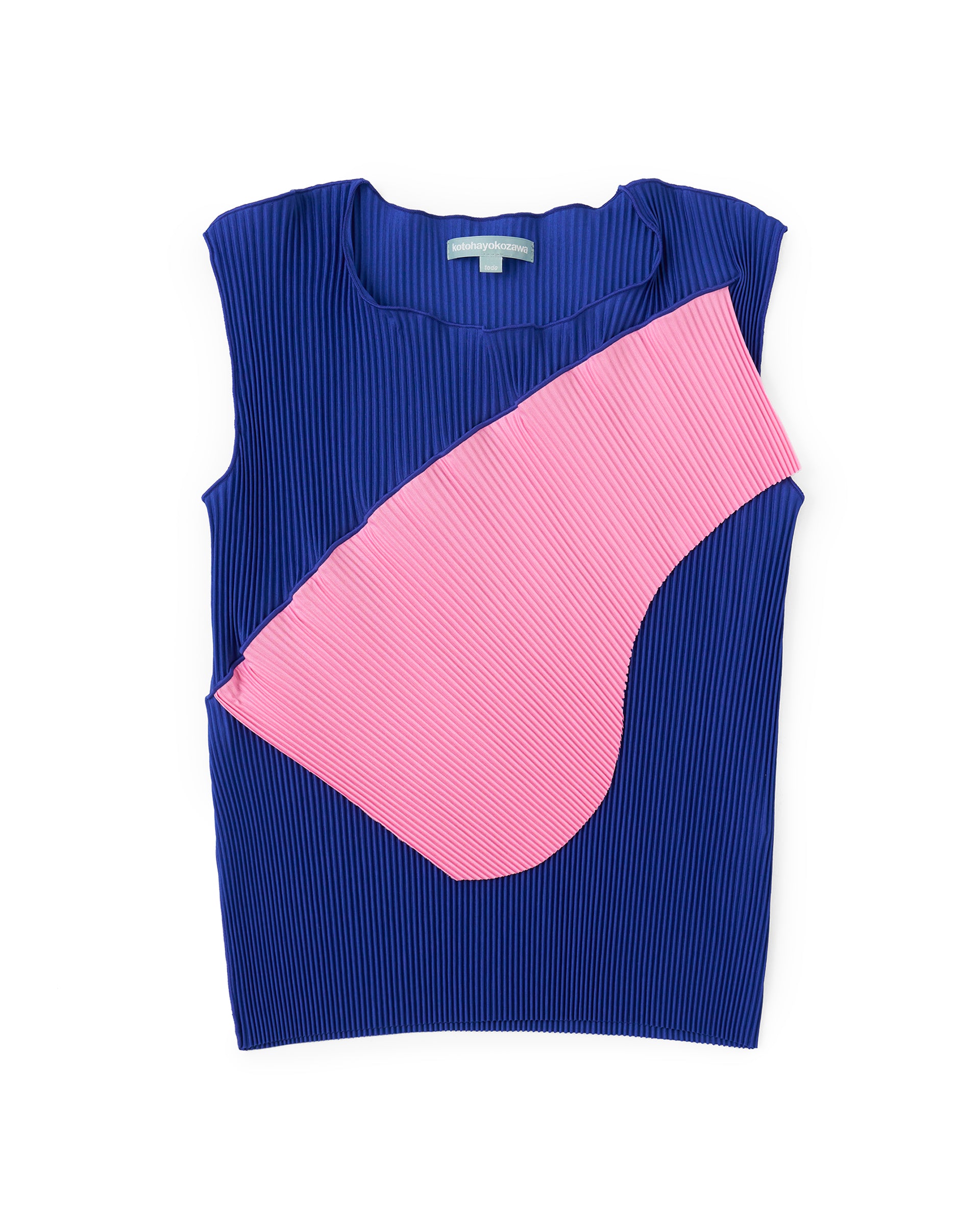kotohayokozawa】todoウェーブタイニートップ スリーブレス