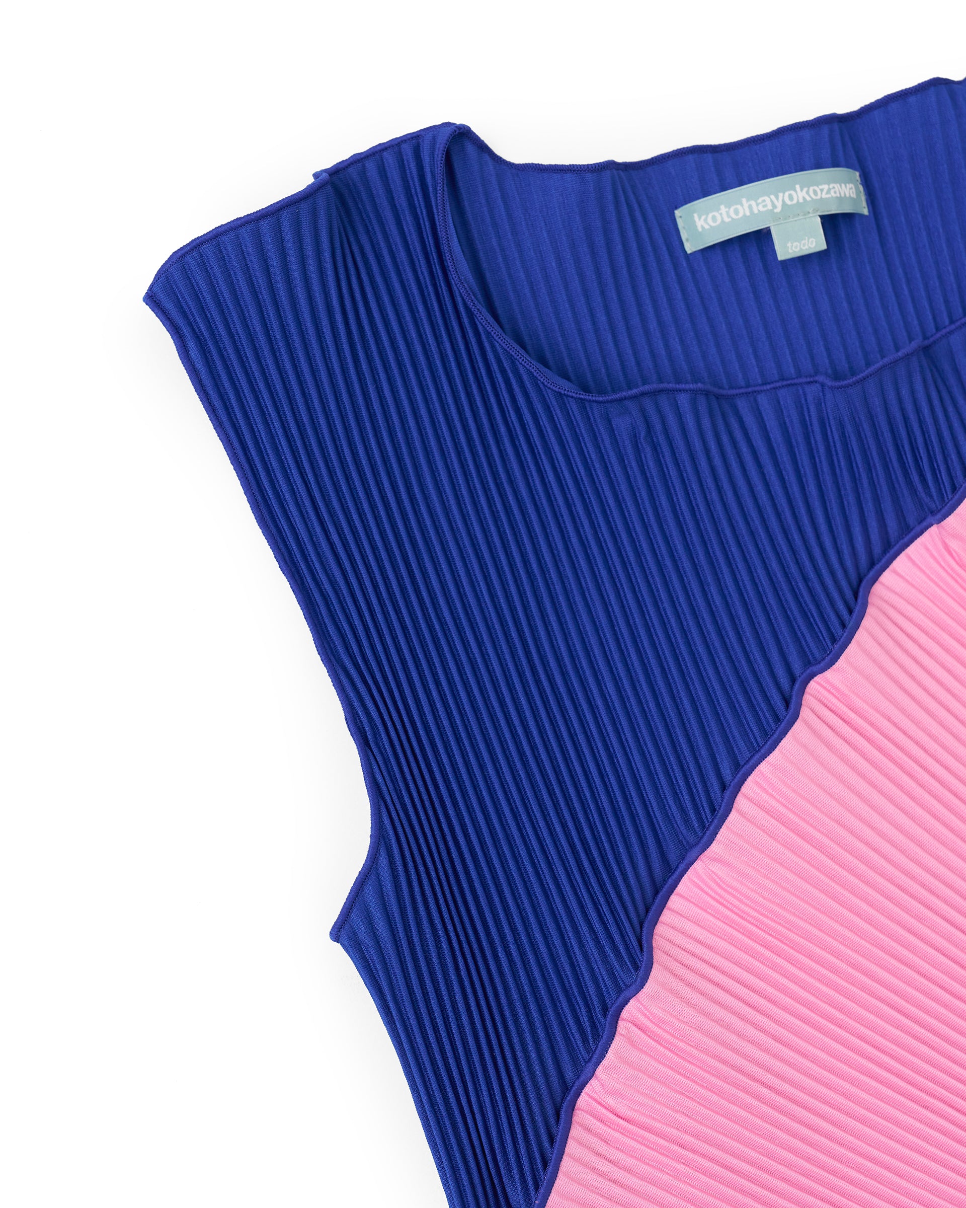 kotohayokozawa】todoウェーブタイニートップ スリーブレス