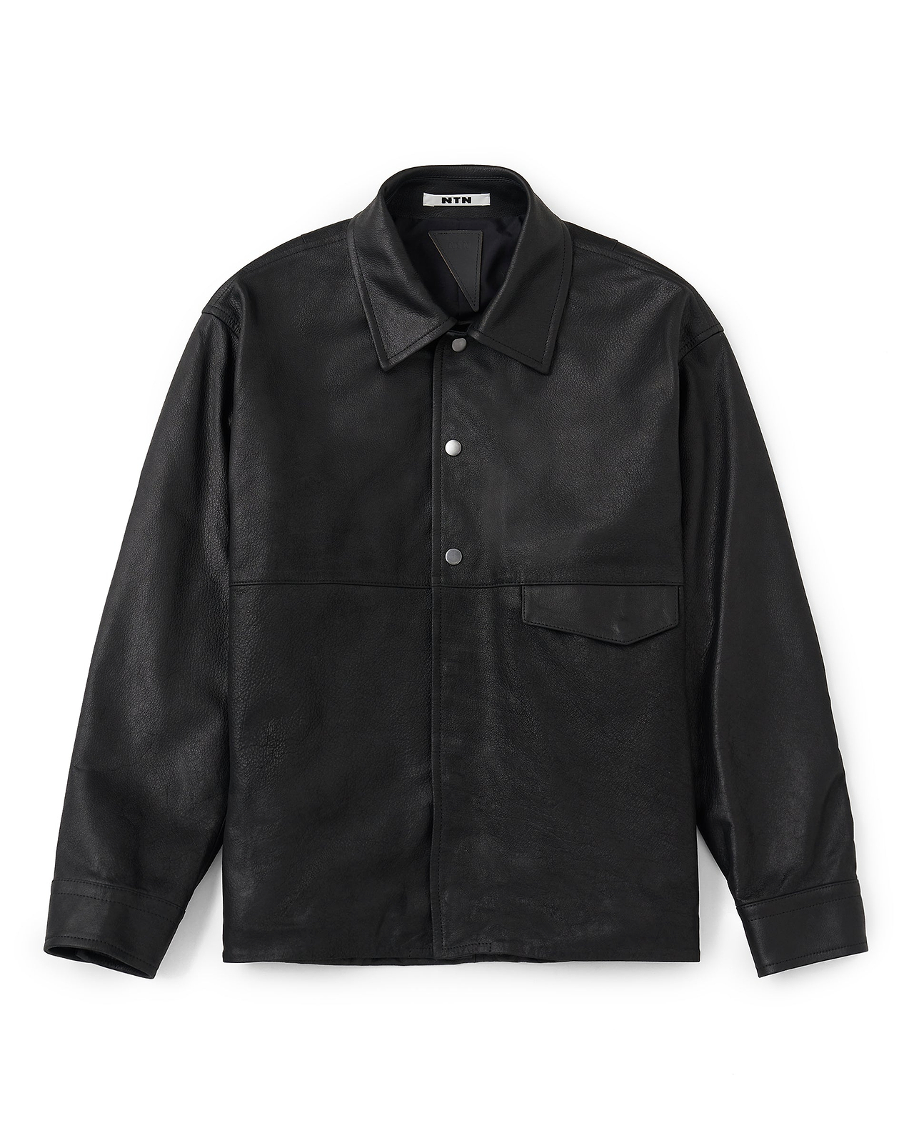 【26SS】アセントレザーシャツ