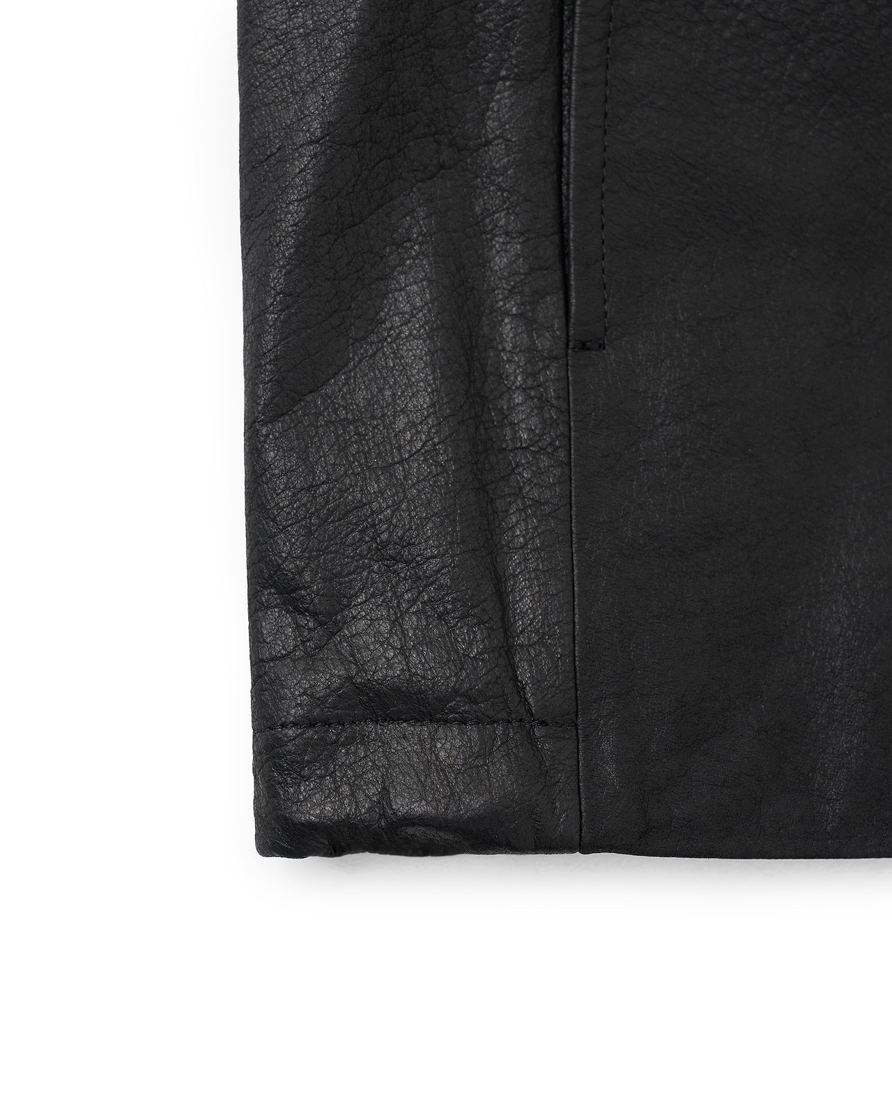 【26SS】アセントレザーシャツ