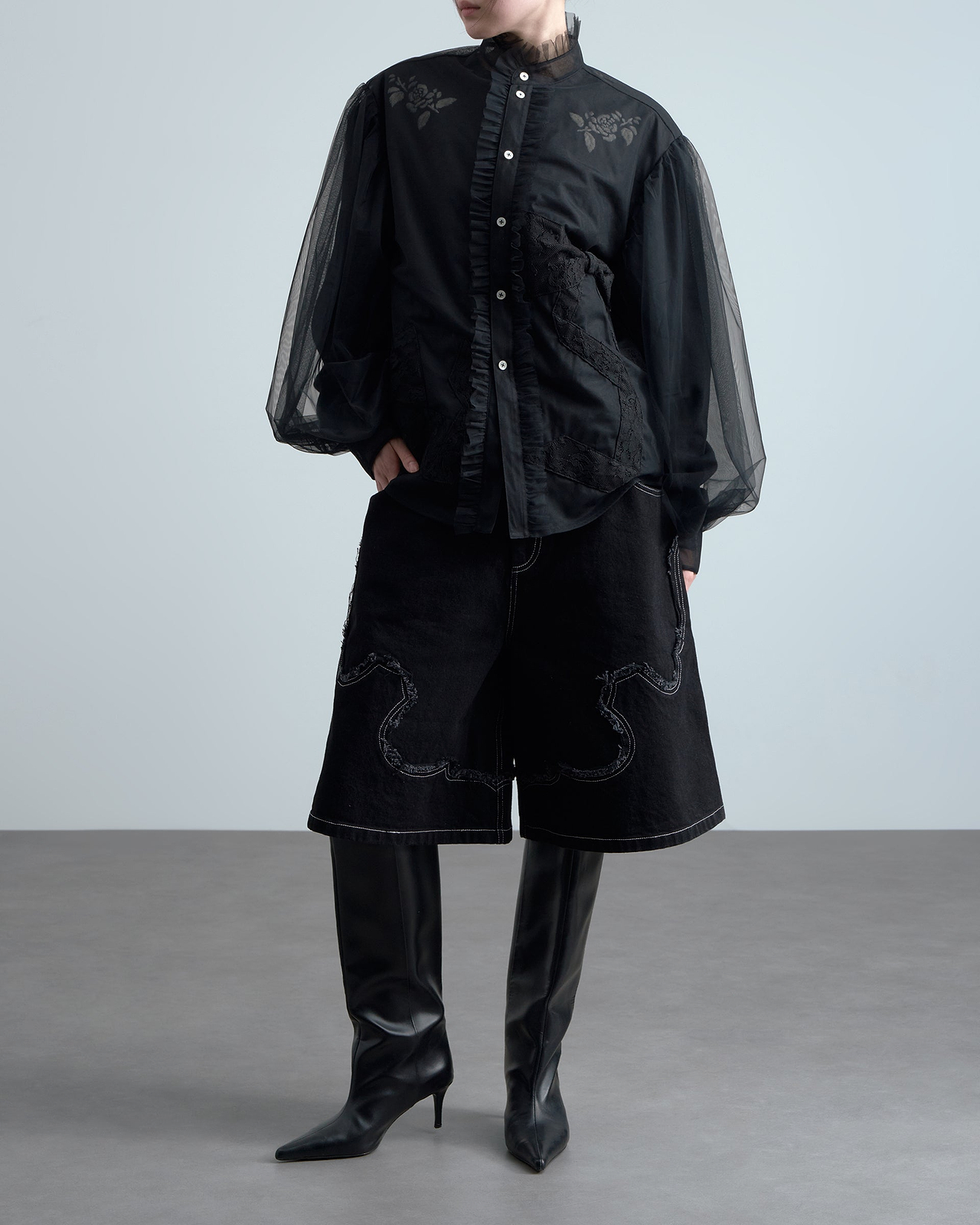 着用サイズS／身長169cm（スタッフスナップ）