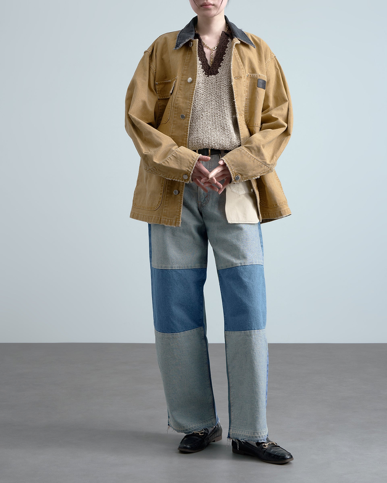 着用サイズ25／身長169cm（スタッフスナップ）