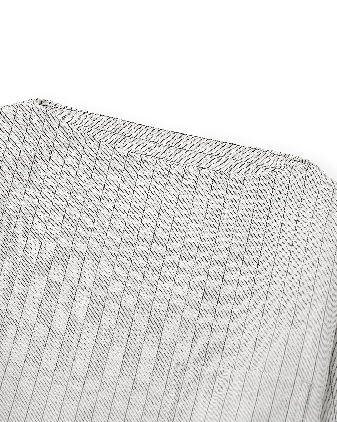 【26SS】ドレープビッグバスクシャツ（ポケット付き）