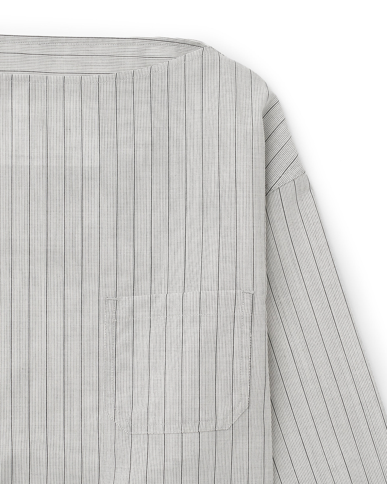 【26SS】ドレープビッグバスクシャツ（ポケット付き）