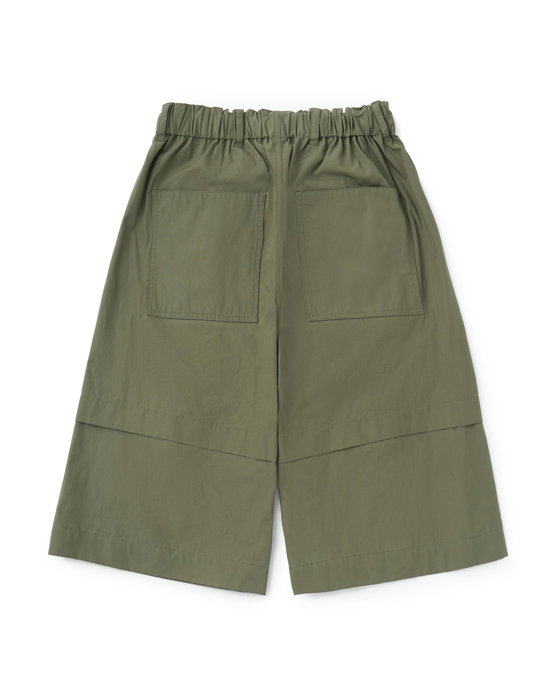 nonnotte】プリーツドックショーツトラウザーズ – ファッション