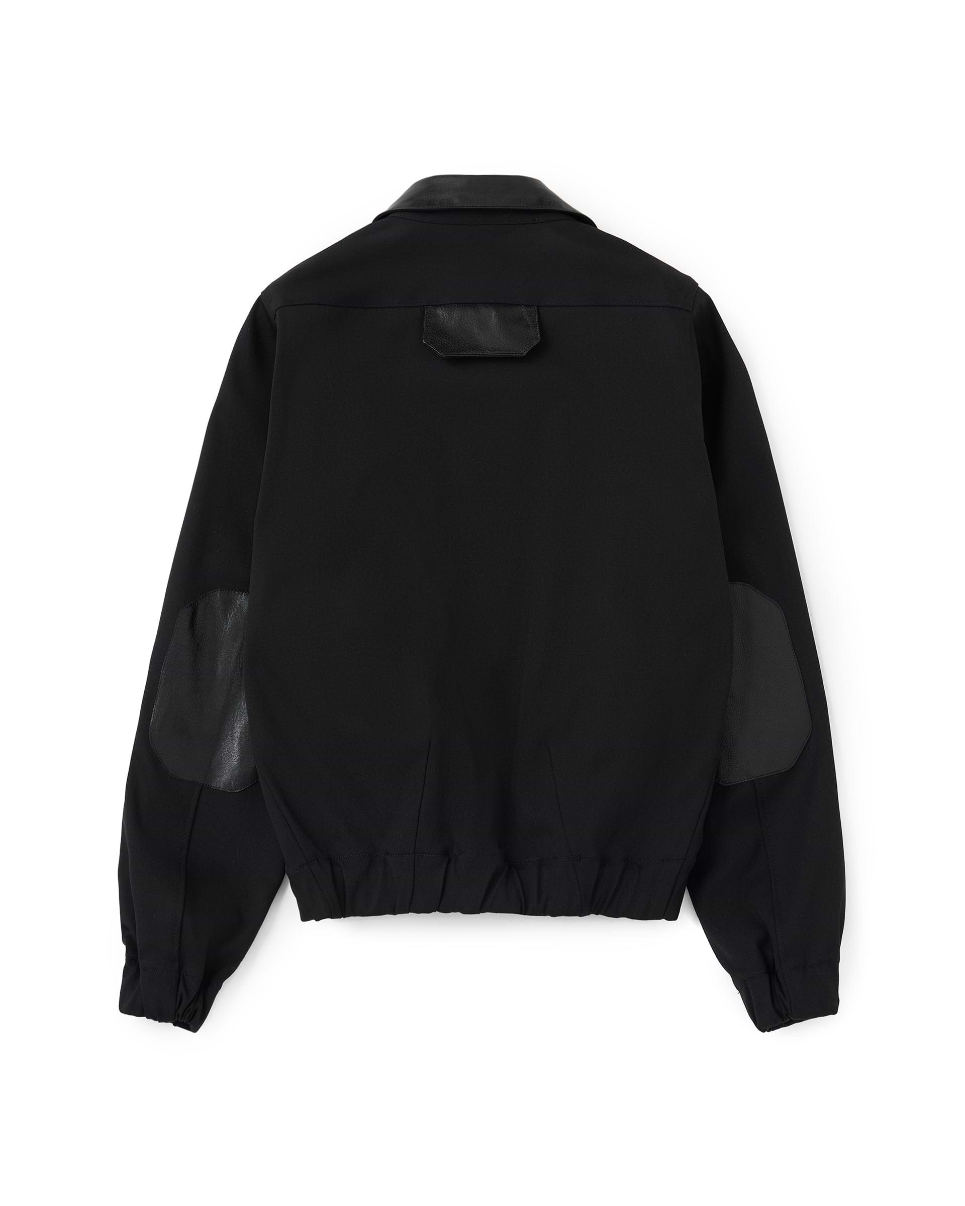 【OUAT】  BLOUSON ブルゾン OUAT】メタブルゾン | セットアップ | レザーコンビネーション | F