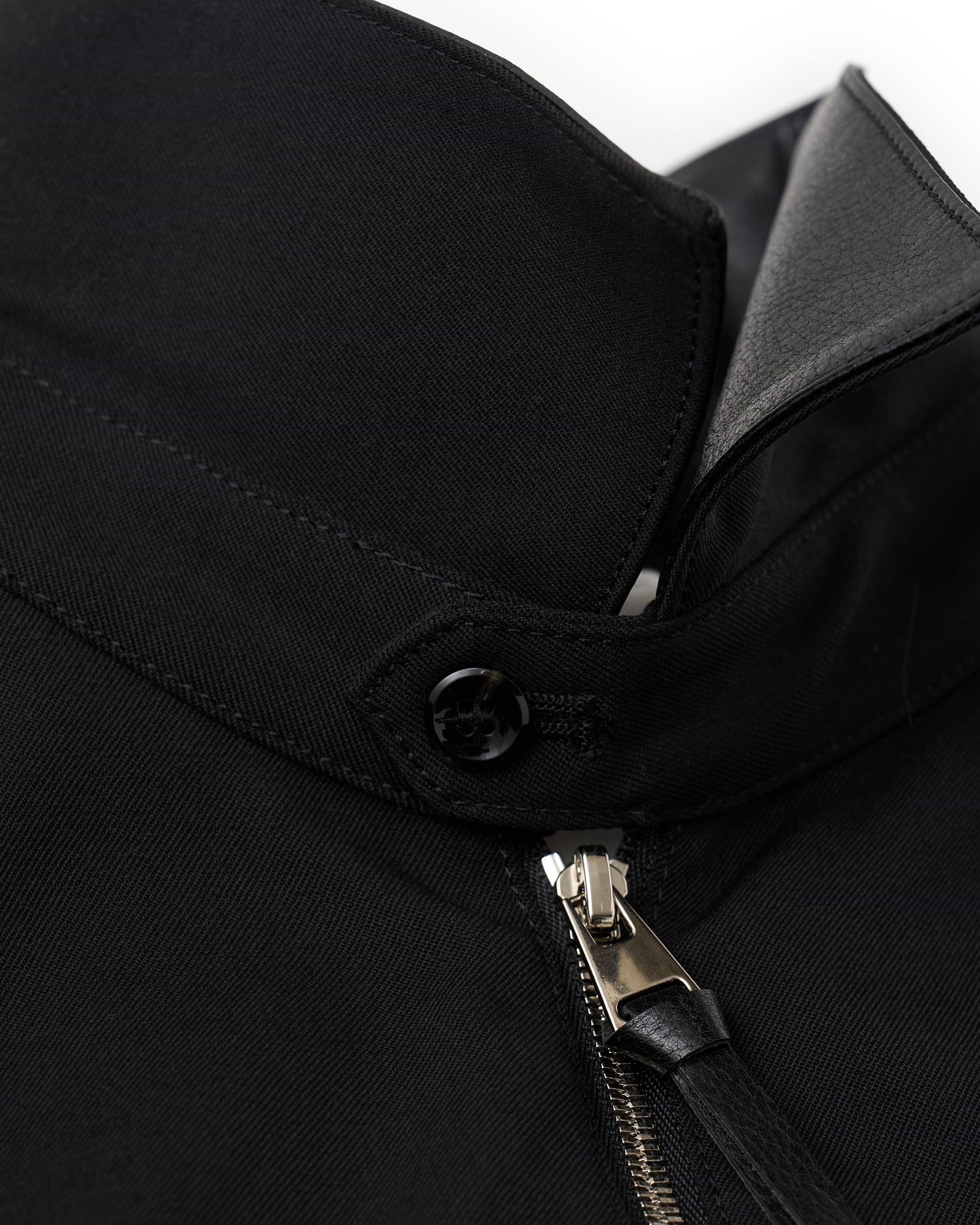 【OUAT】  BLOUSON ブルゾン OUAT】メタブルゾン | セットアップ | レザーコンビネーション | F