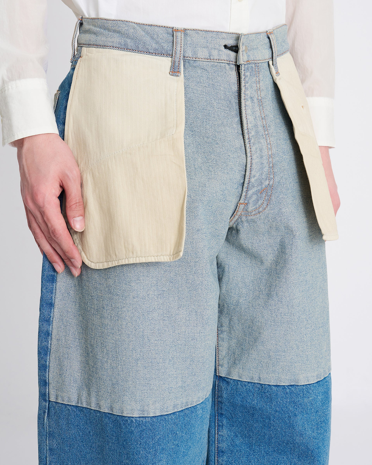 【26SS】12.5オンス デニム インサイドアウト 5ポケットパンツ