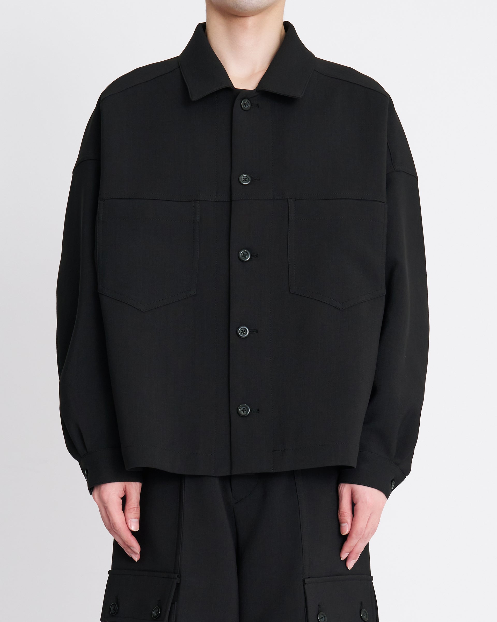 UJOH】クロップドボックスブルゾン – ファッションスナップストア