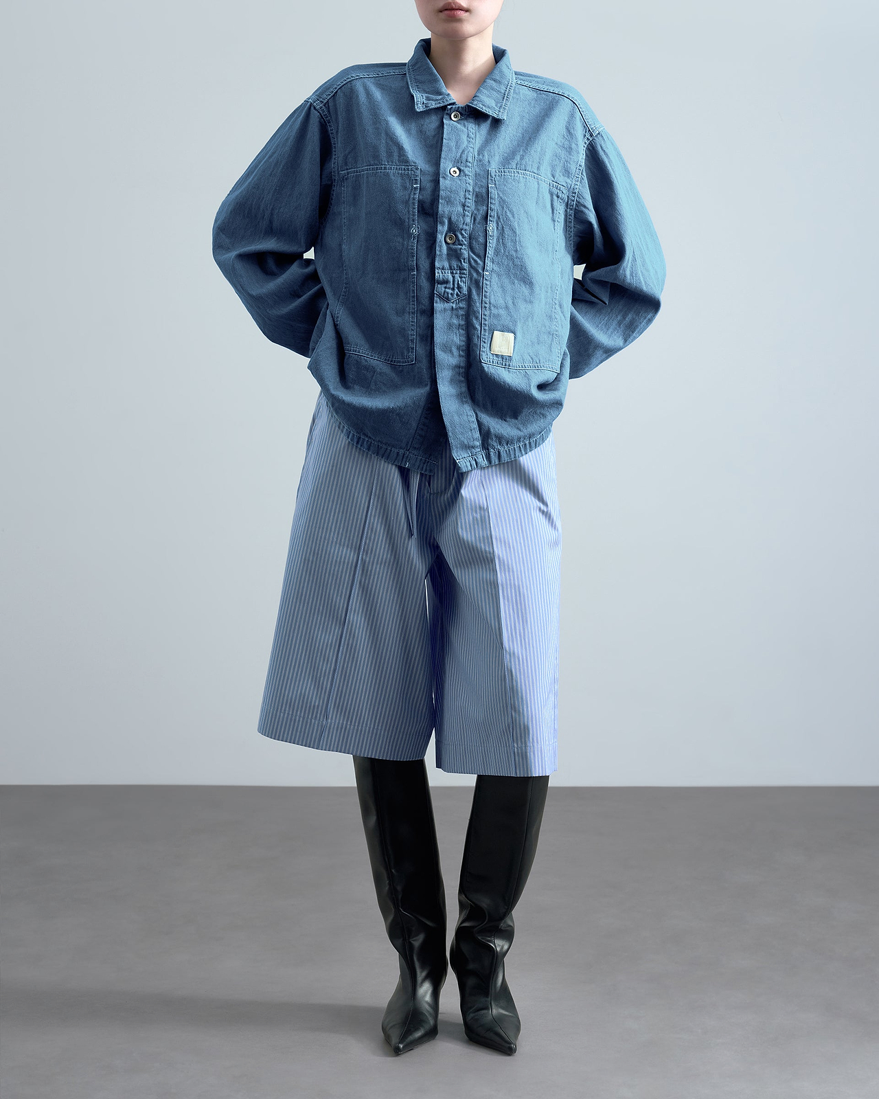 着用サイズ2／身長169cm（スタッフスナップ）