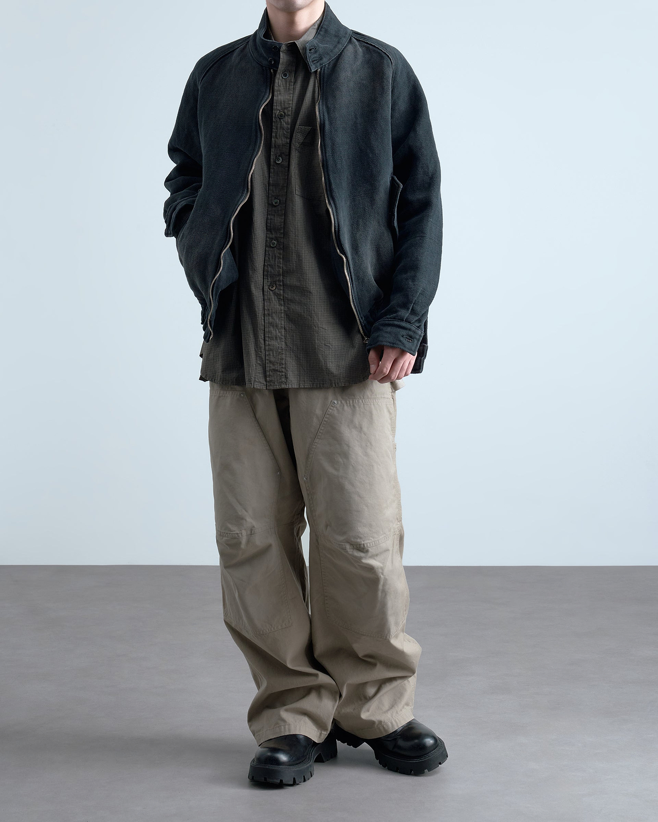 着用サイズ3／身長177cm（スタッフスナップ）