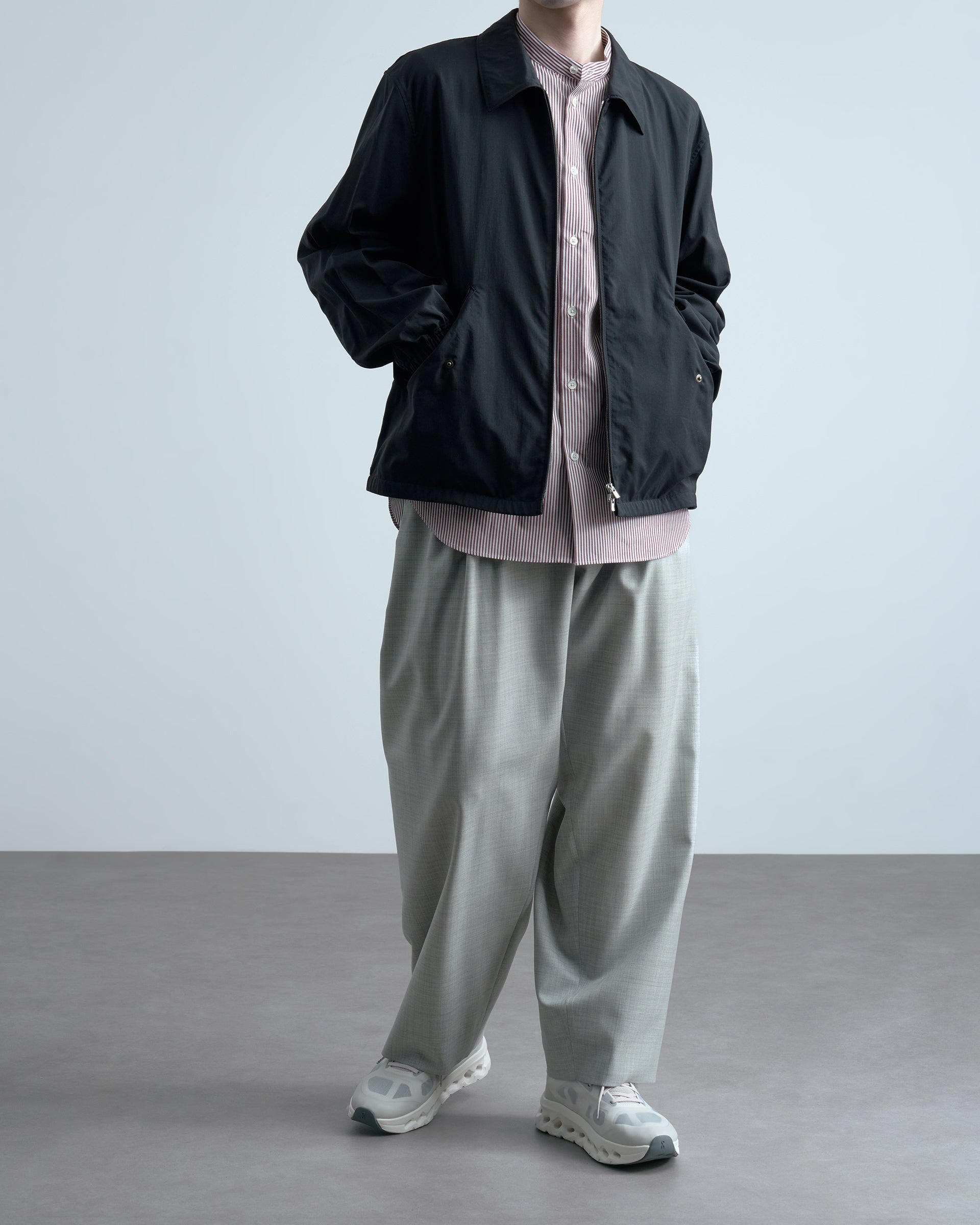 OVERCOAT】5タックトラウザー インウールトロピカル | 定番人気