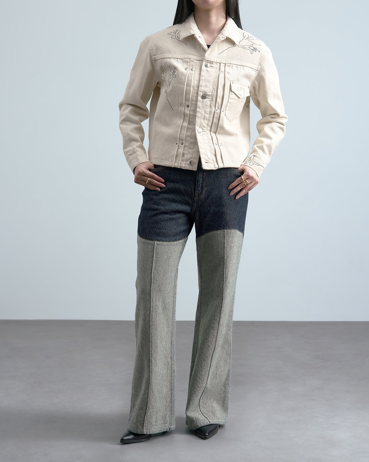 着用サイズS／身長165cm（スタッフスナップ）