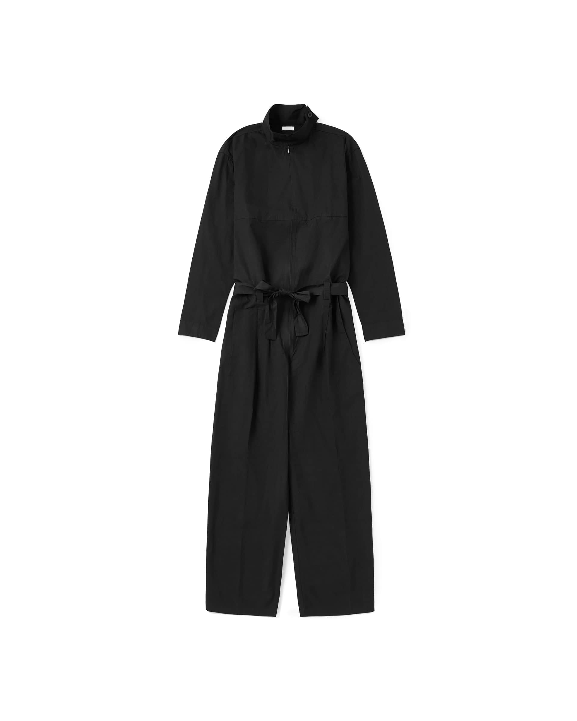 【新品・未使用】生産終了品　ASCLO Unbalance Suit black AZUL BY MOUSSY | スタンドジップオールインワン (オールインワン