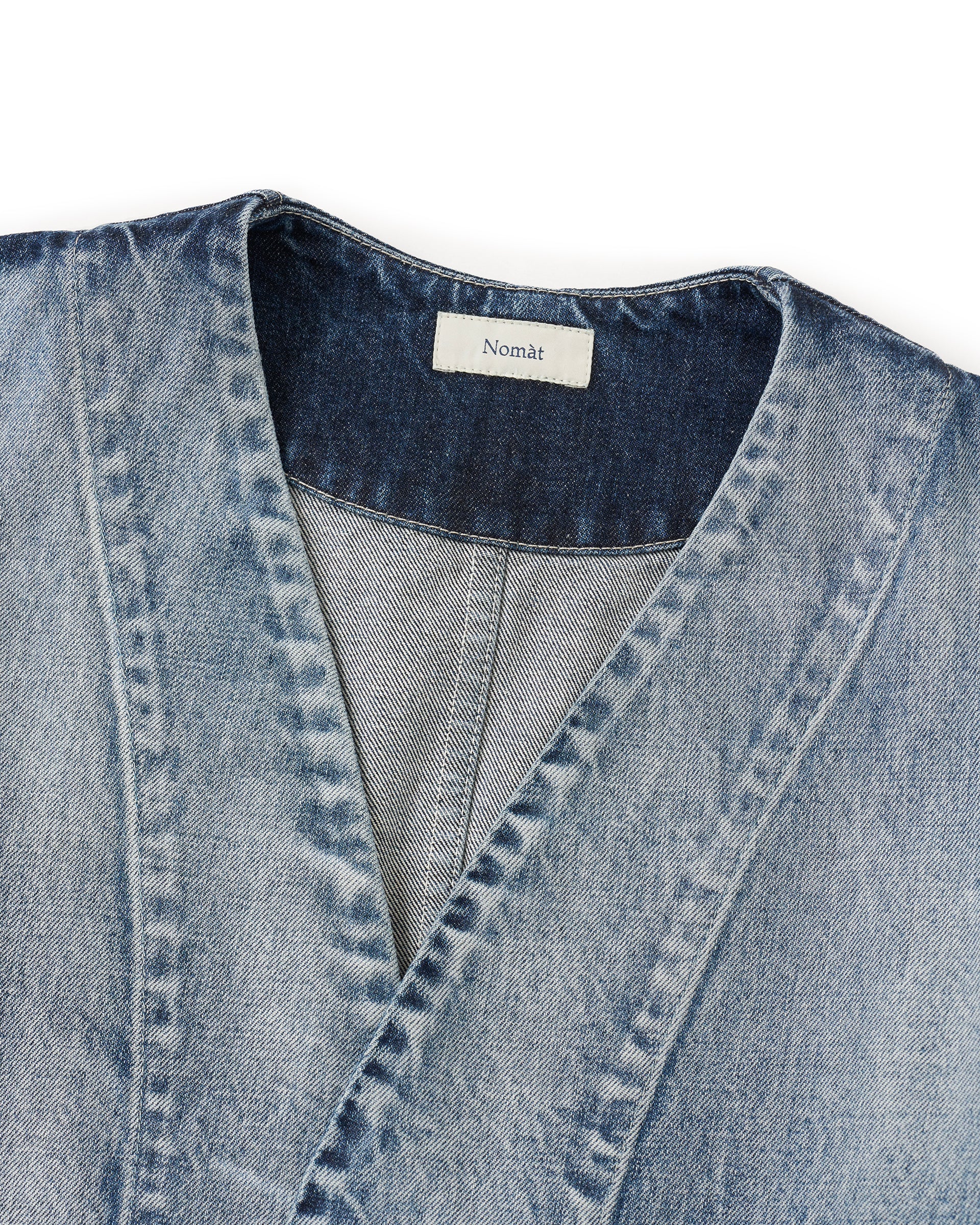 Nomàt】ツートンデニムパイピングジャケット – ファッション Nomàt】ツートンデニムパイピングジャケット – ファッション