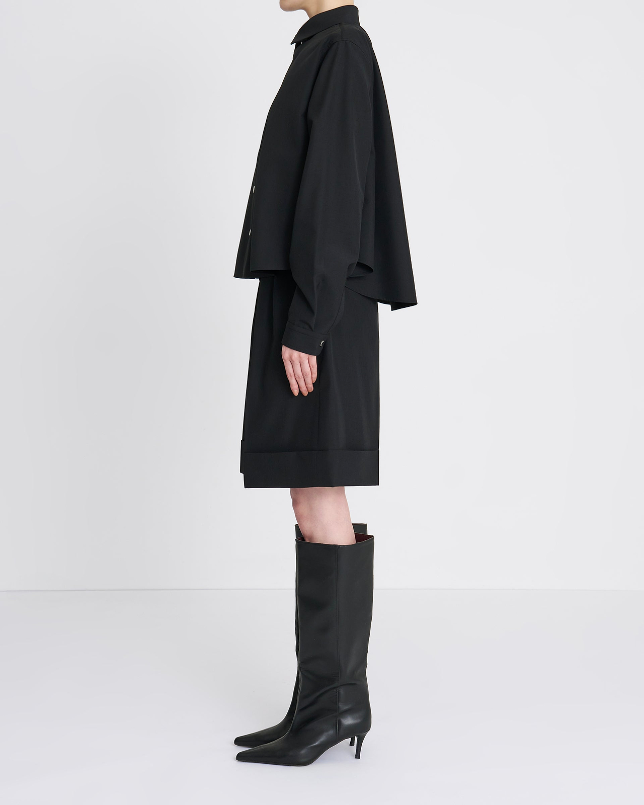 【3月28日 12:00PM発売予定】＜THE RERACS×1LDK×F/STORE＞レギュラーカラーAラインシャツ