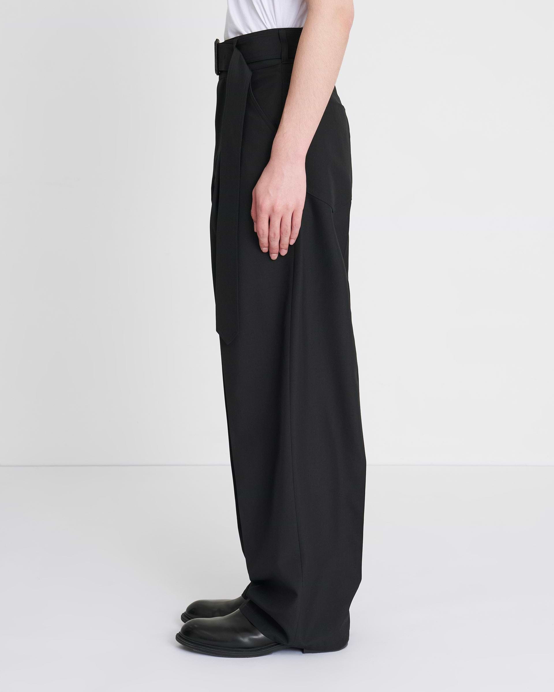 THE RERACS×1LDK×F/STORE> ベルテッドワイドパンツ(メンズ THE RERACS×1LDK×F/STORE> ベルテッドワイドパンツ(メンズ