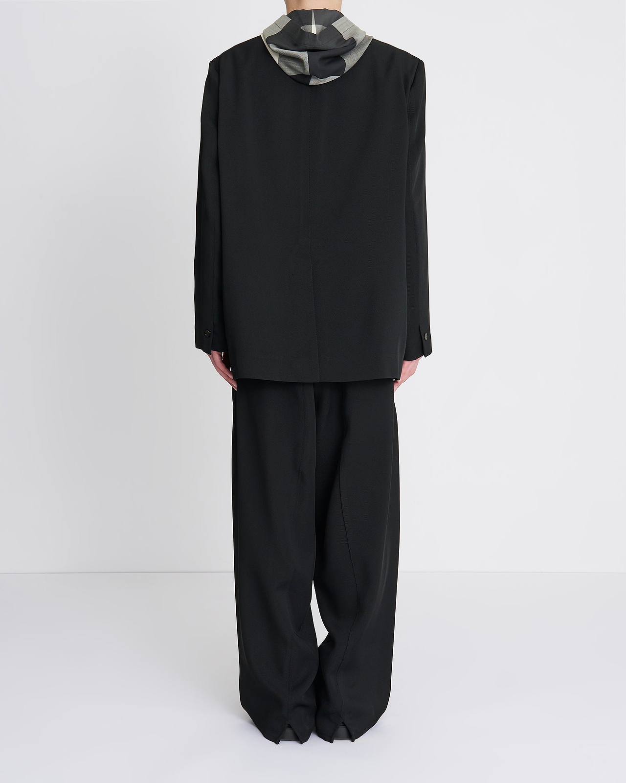 【26SS】シングルブレストジャケット インレーヨントリコチン