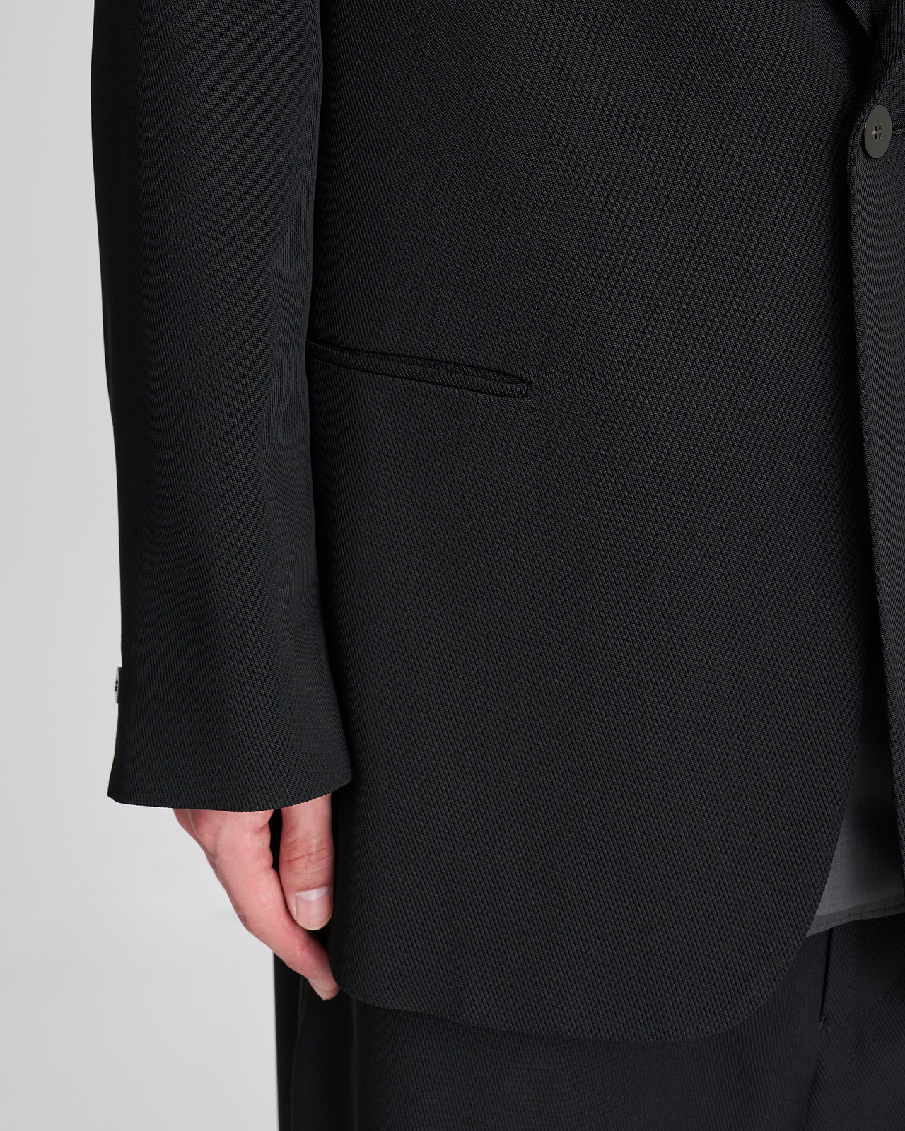 【26SS】シングルブレストジャケット インレーヨントリコチン